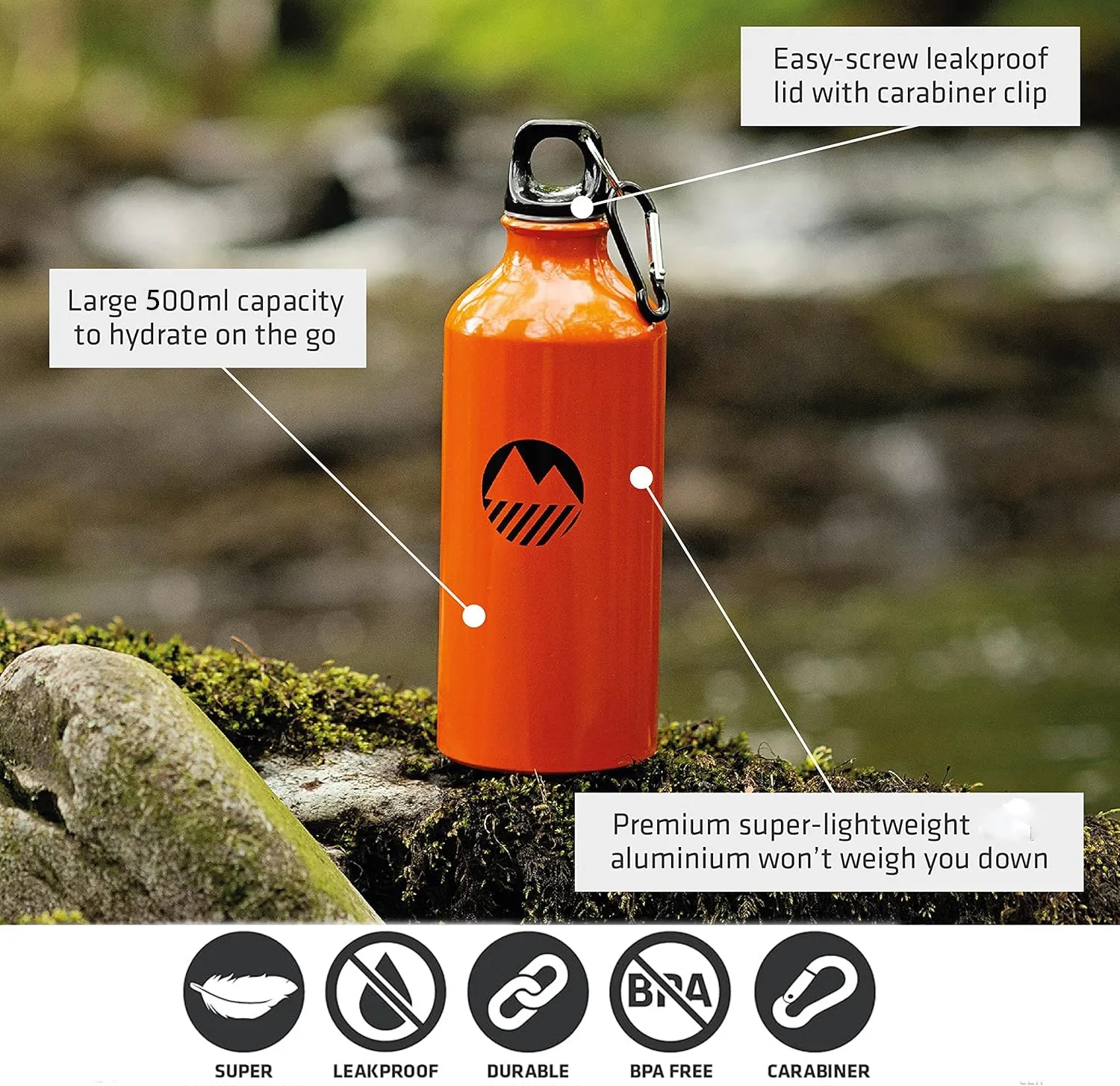 Aluminium Water Bottle(160Z) 4