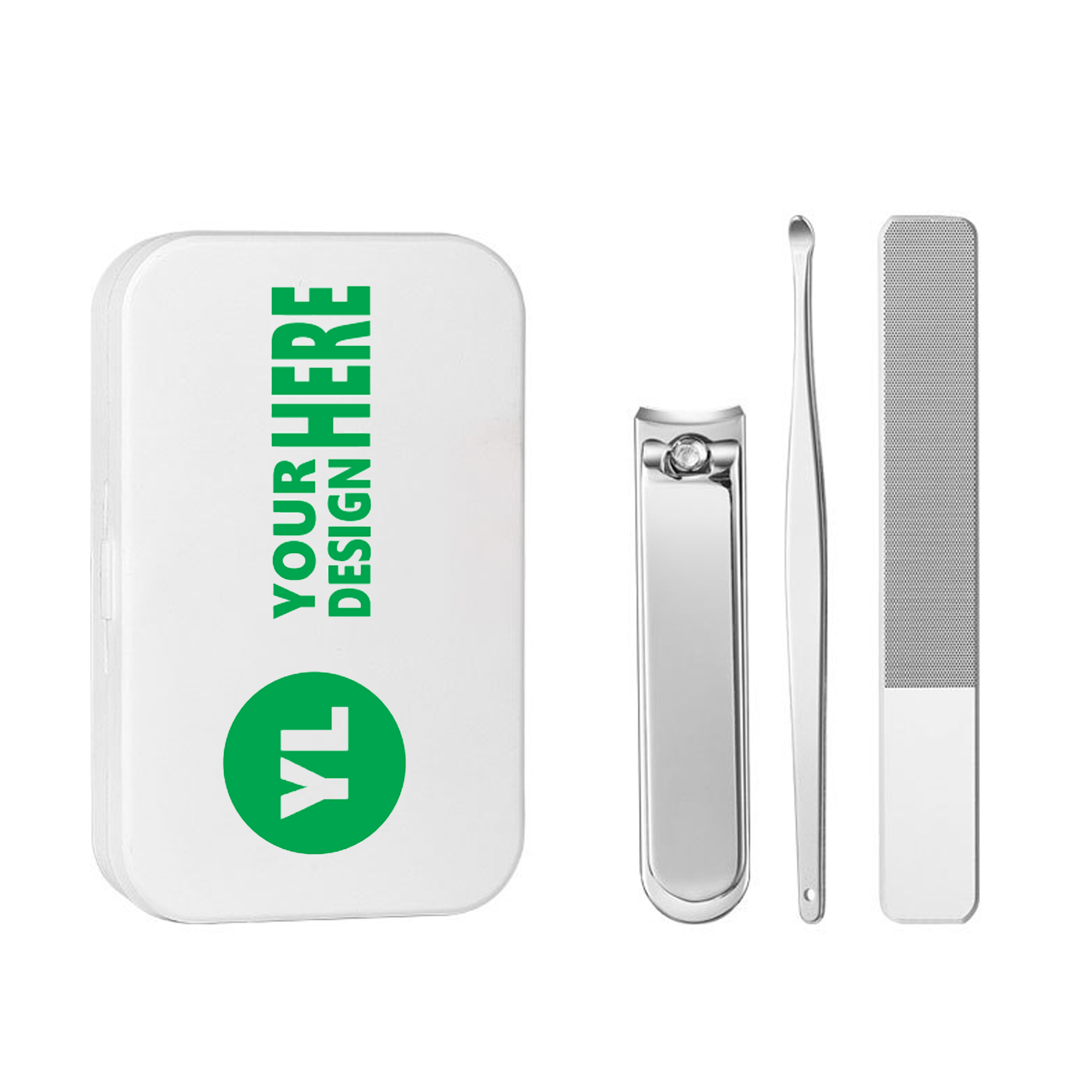 Custom Logo Nail Clipper Set Nail Tools 2