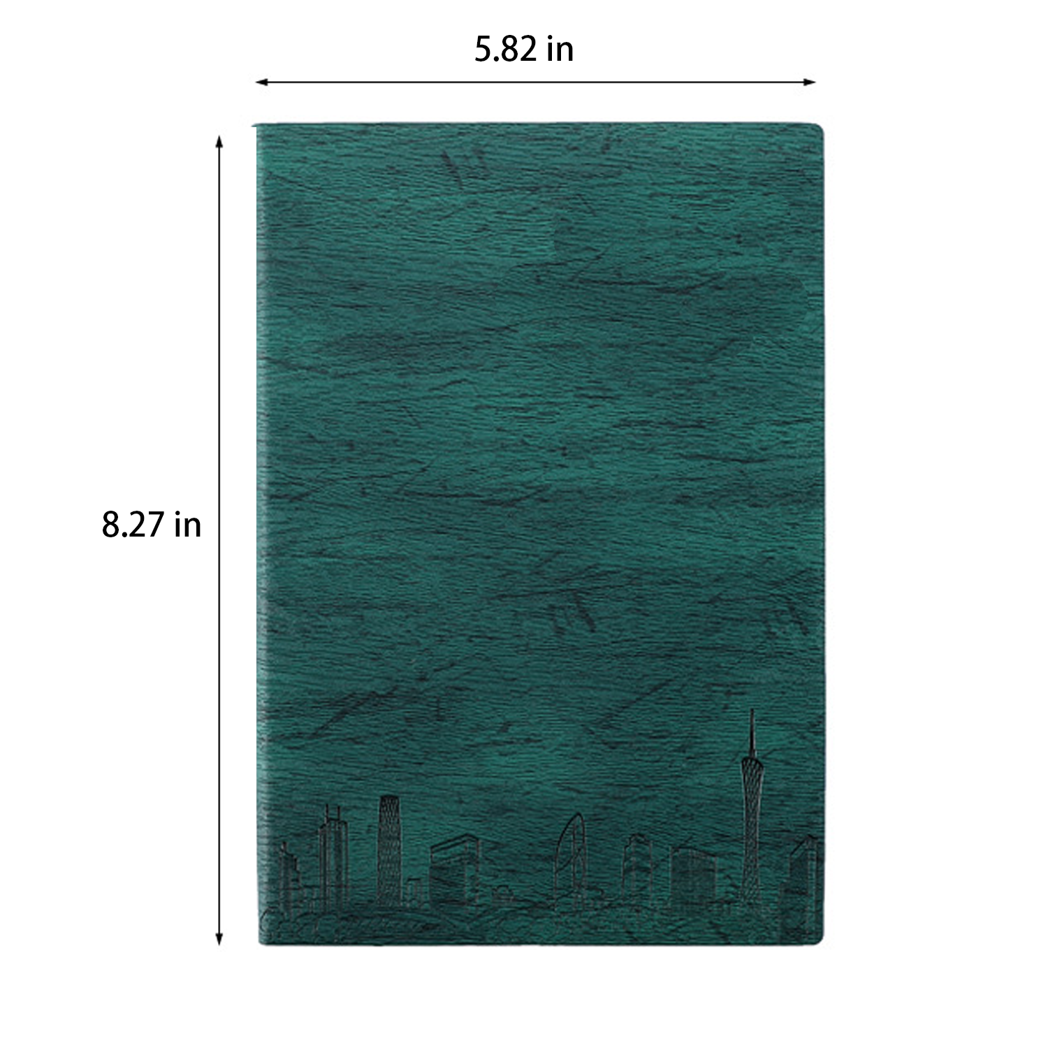 PU soft leather wood grain color changing business notebook 5