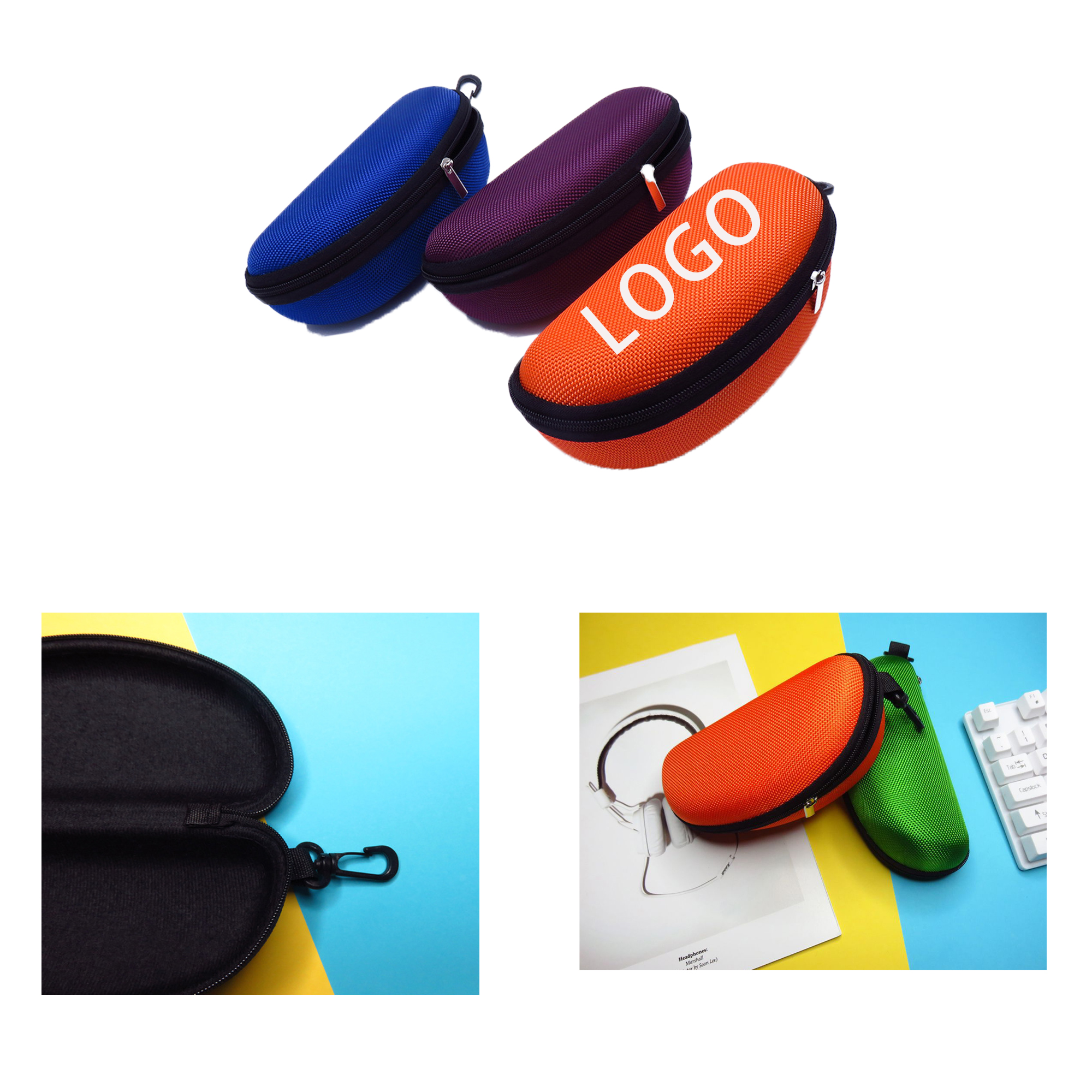 Zippered Storage Box For Sunglasses 1