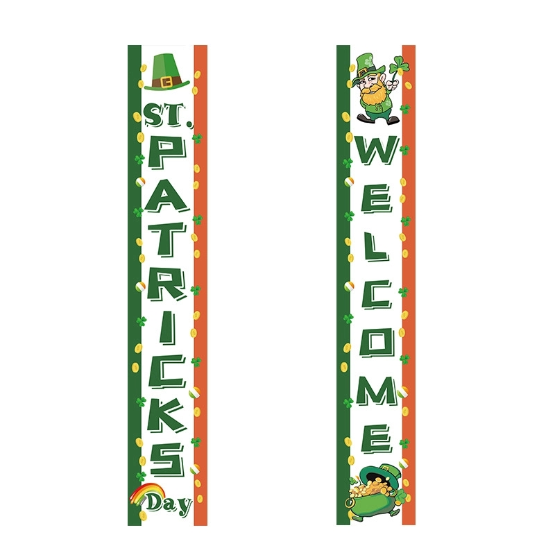 Happy St Patricks Day and Lucky Banner Decor for Home 10