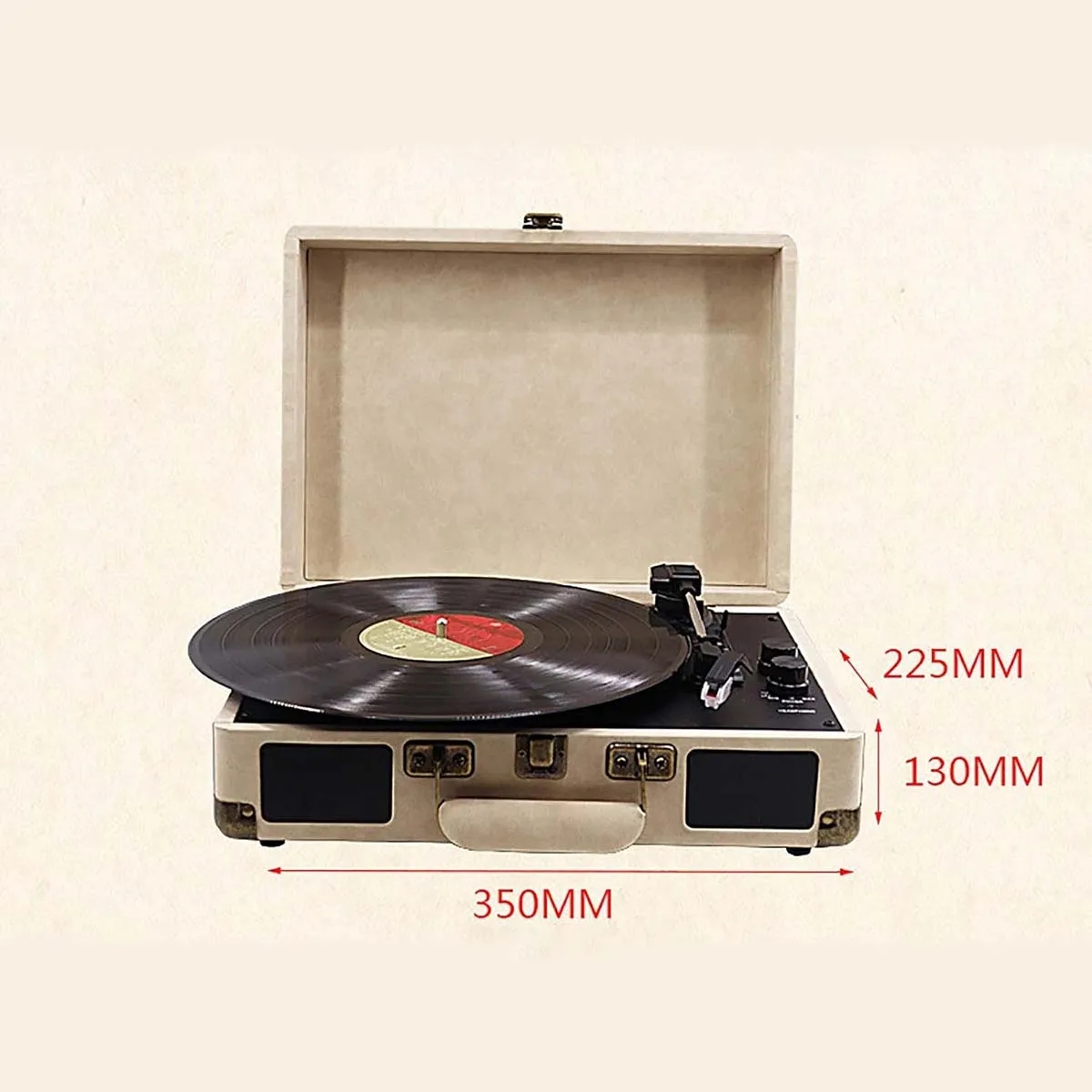 3 Speed Vinyl Record Player Retro 2