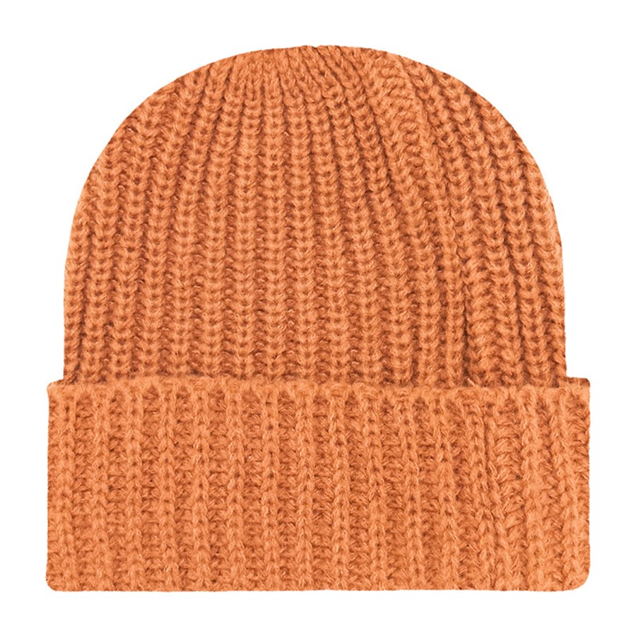 Chunky Ribbed Cuffed Beanie with Custom Logo - 100% Acrylic 67