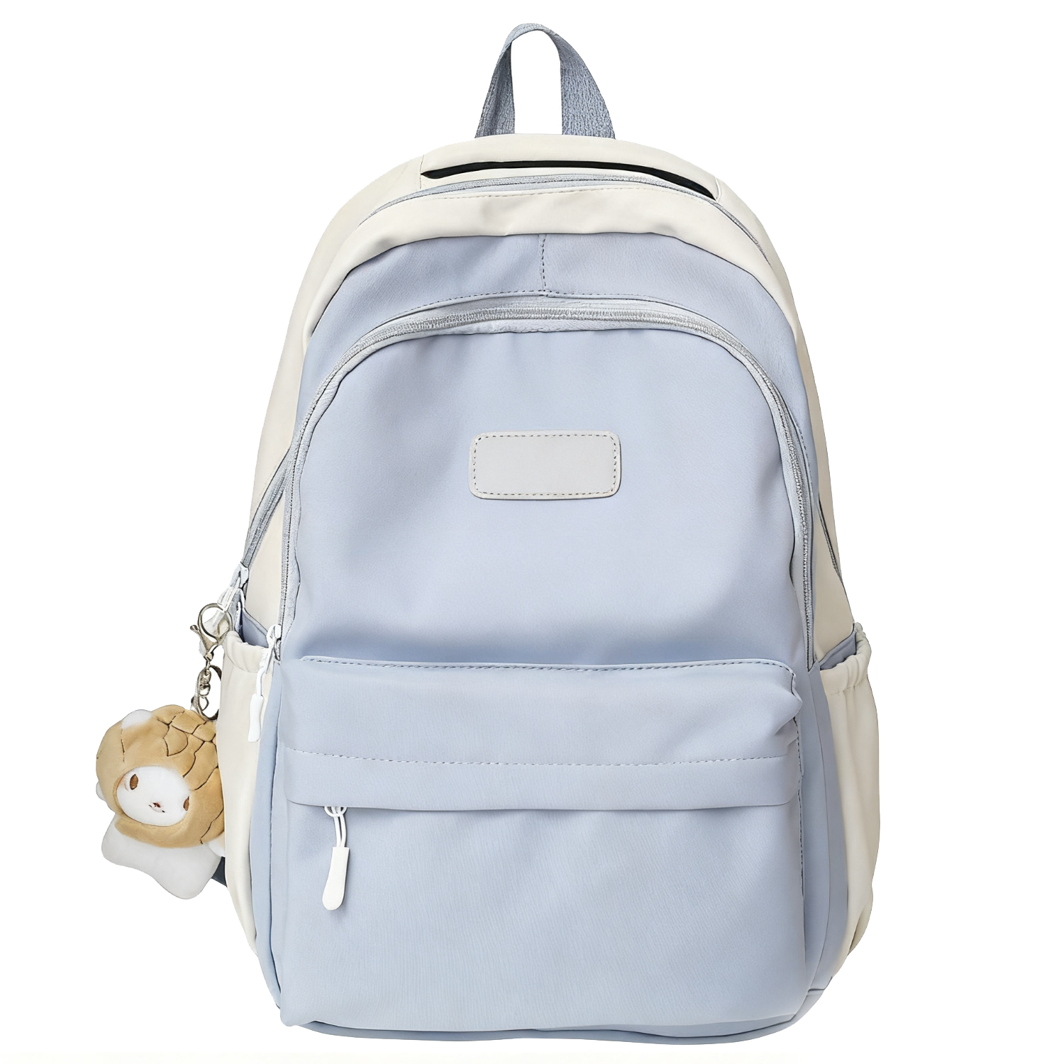 Women Waterproof Nylon Backpack w/ Pendant 5