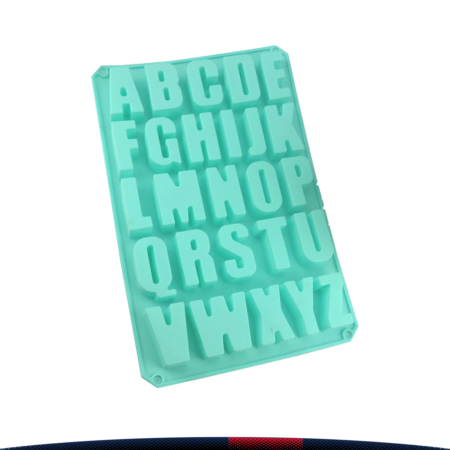 Silicone Capital Letters Ice Tray 3