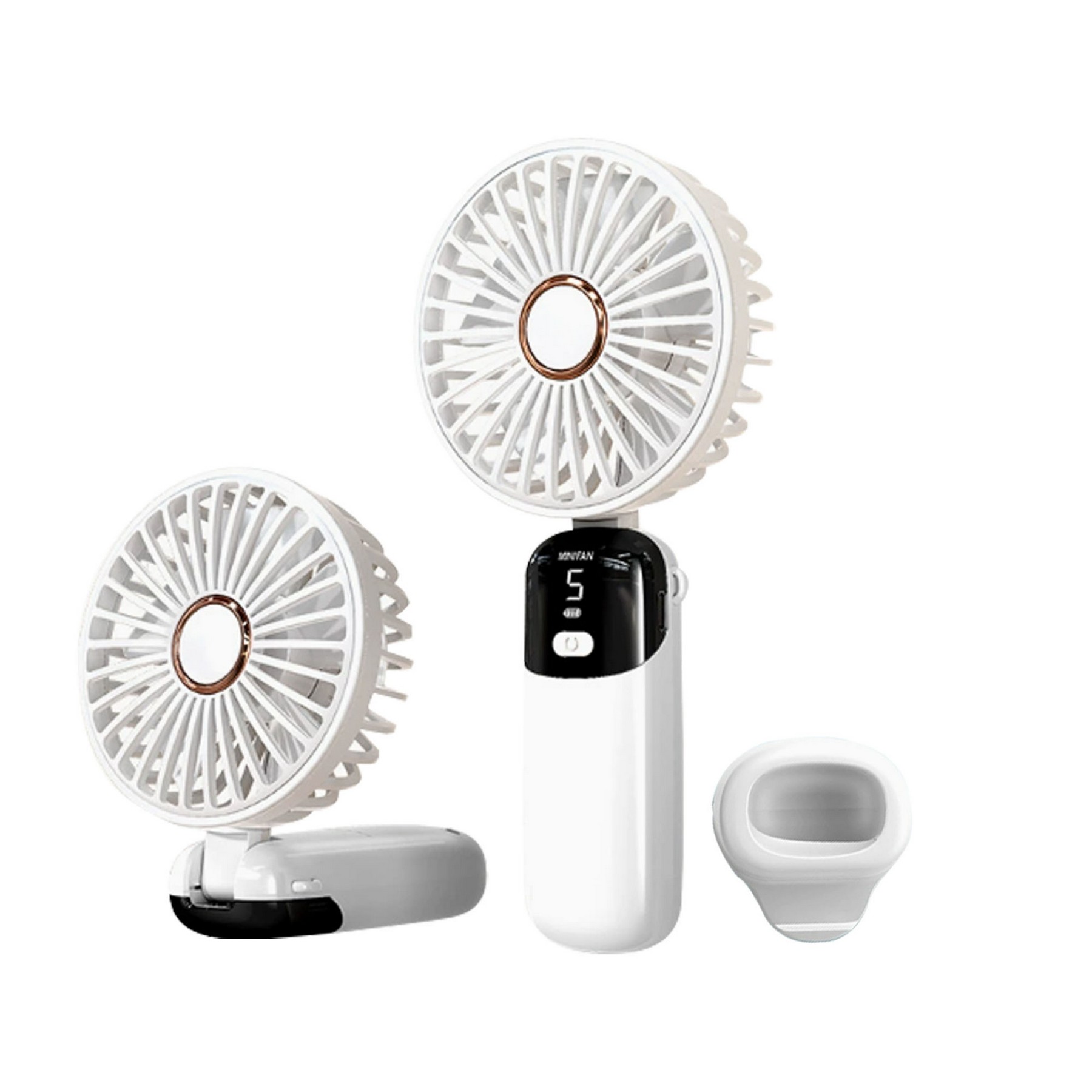 Ultra Silent Portable Handheld Fan 4
