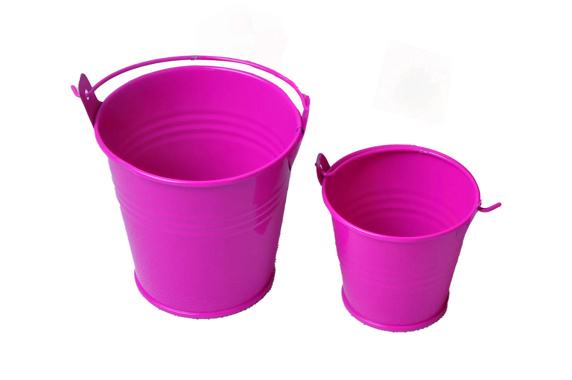 MOQ 50 Planter Iron Bucket 5"L x 4"W x 3"H 3