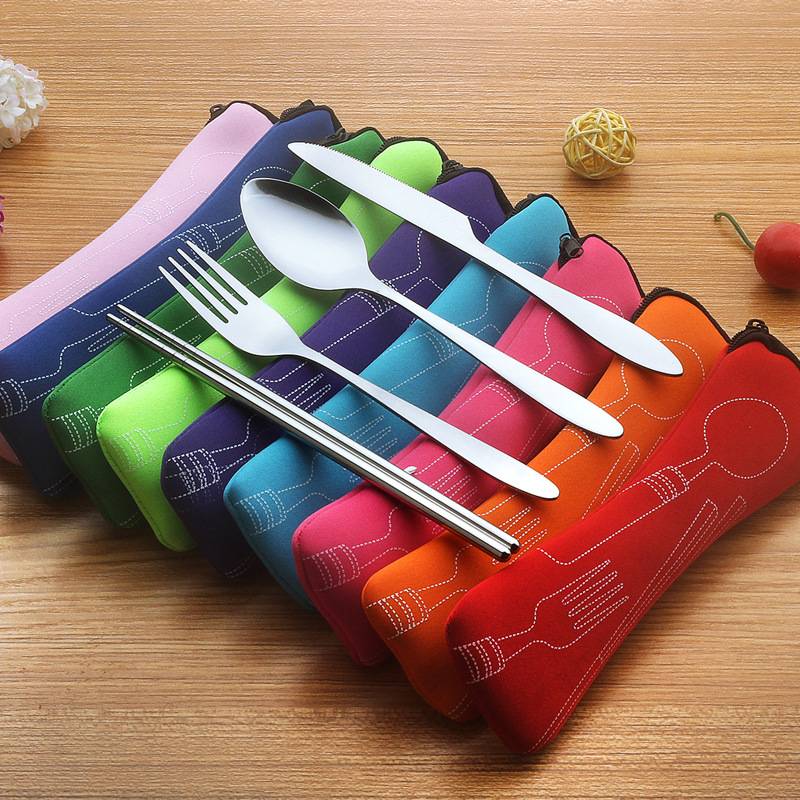 Stainless Steel Portable Flatware Sets 3