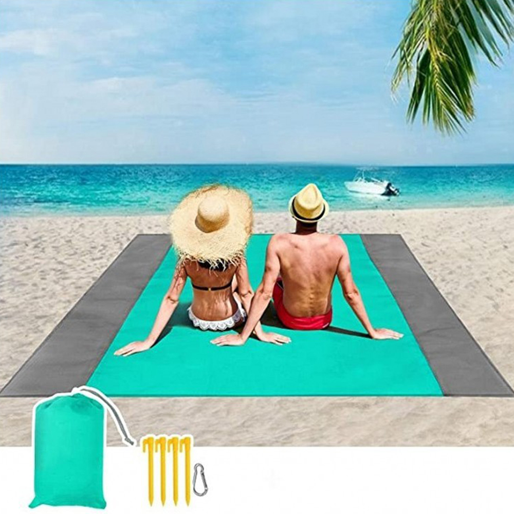 Quick Drying Nylon Compact Outdoor Beach Blanket 4