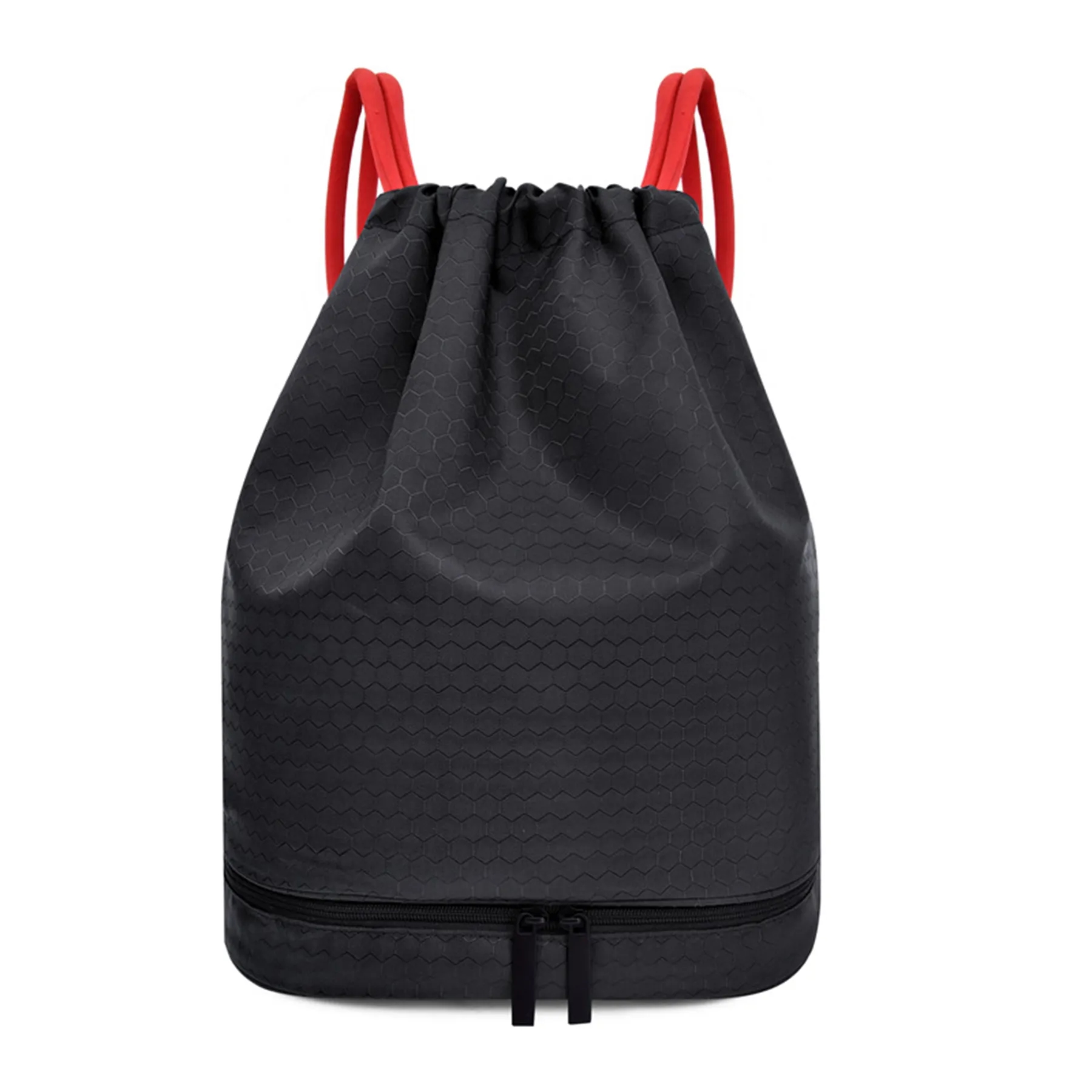 Polyester Dry Wet Separation Sports Drawstring Backpack 11