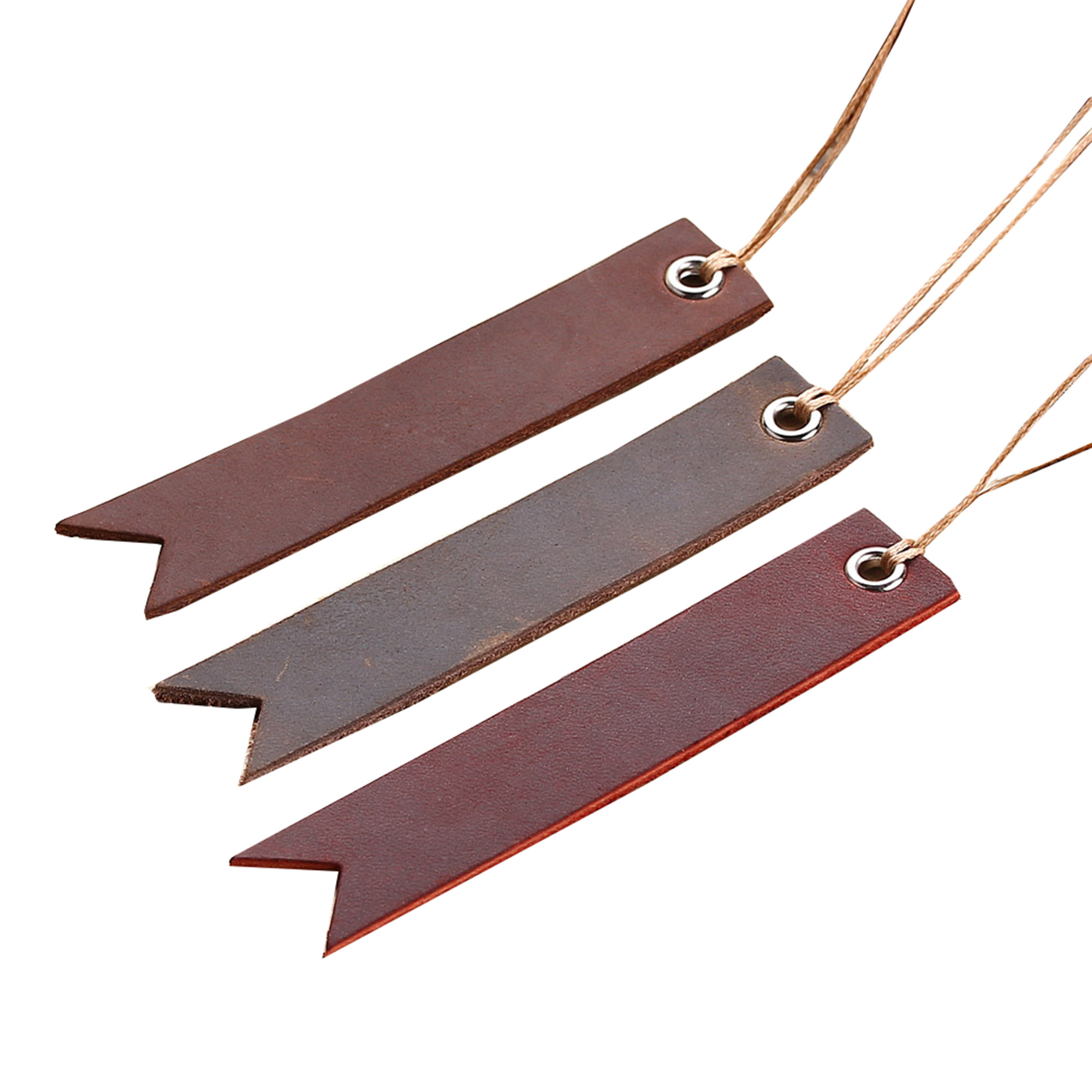 Vintage Genuine Leather Bookmark 3