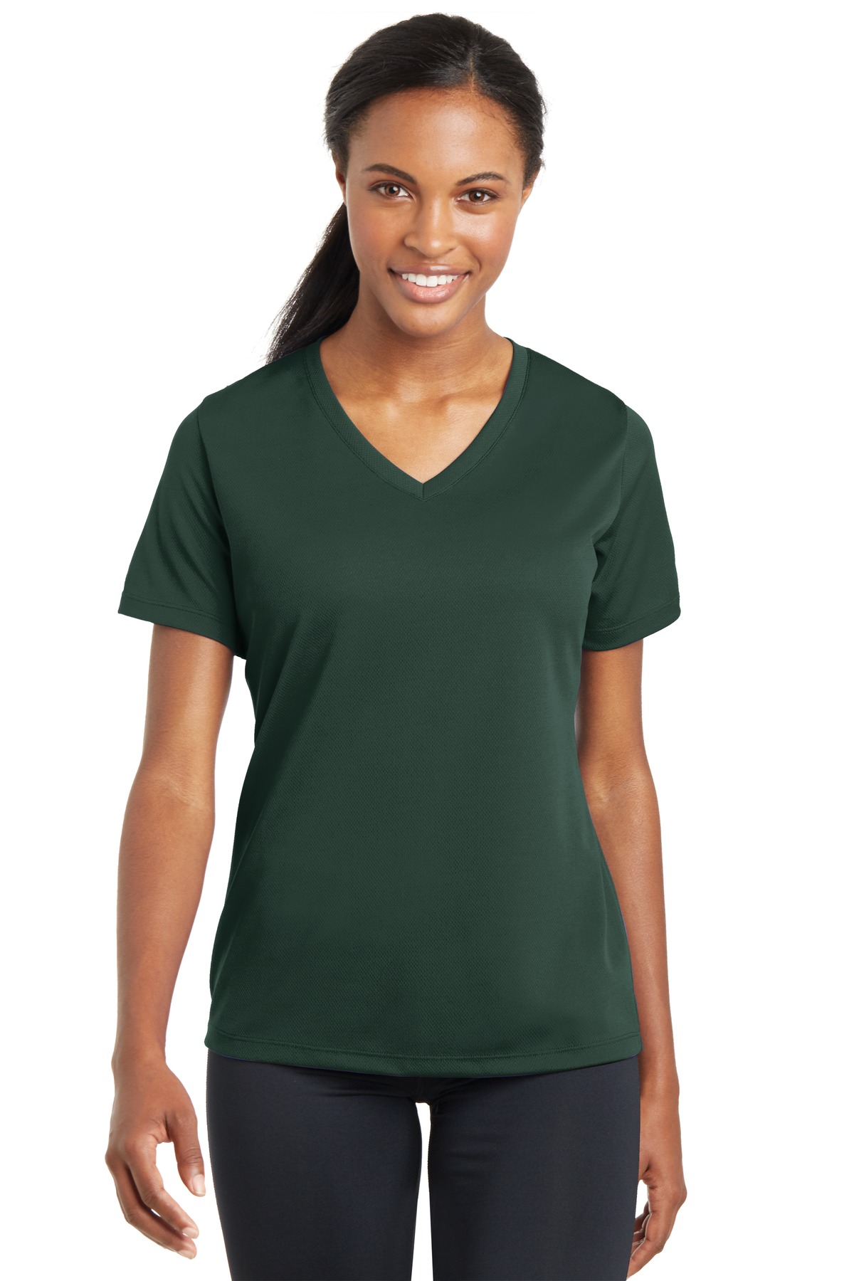 Sport-Tek Women's PosiCharge RacerMesh V-Neck Tee. LST340 69