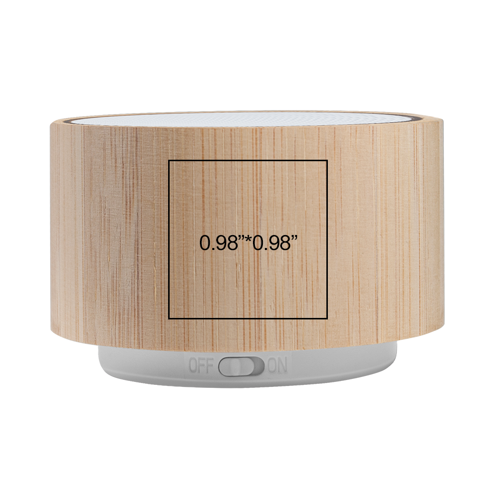 Drake Bamboo Colorful Light-Up Bluetooth Speaker