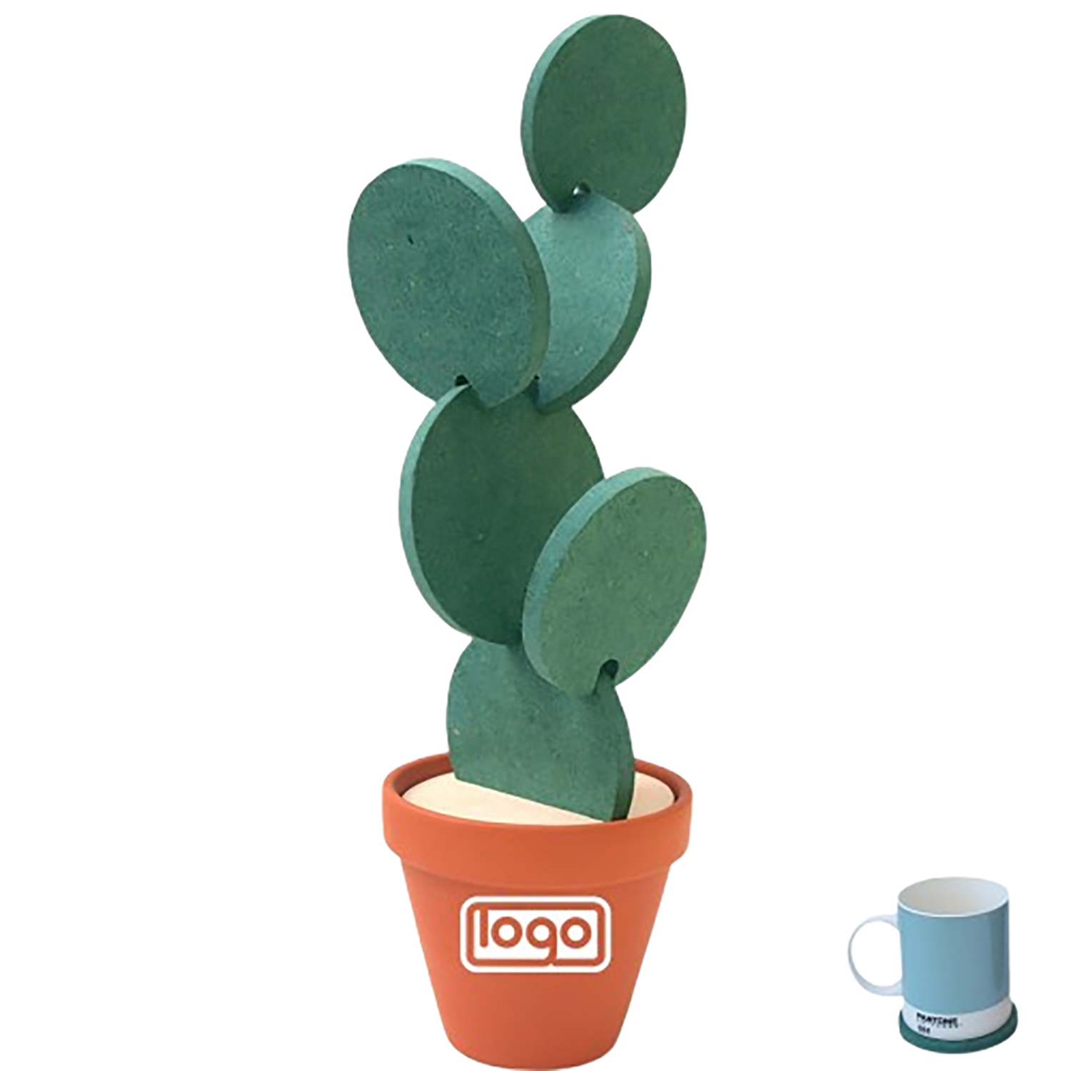 Non-Slip Insulated Cactus Coaster 13