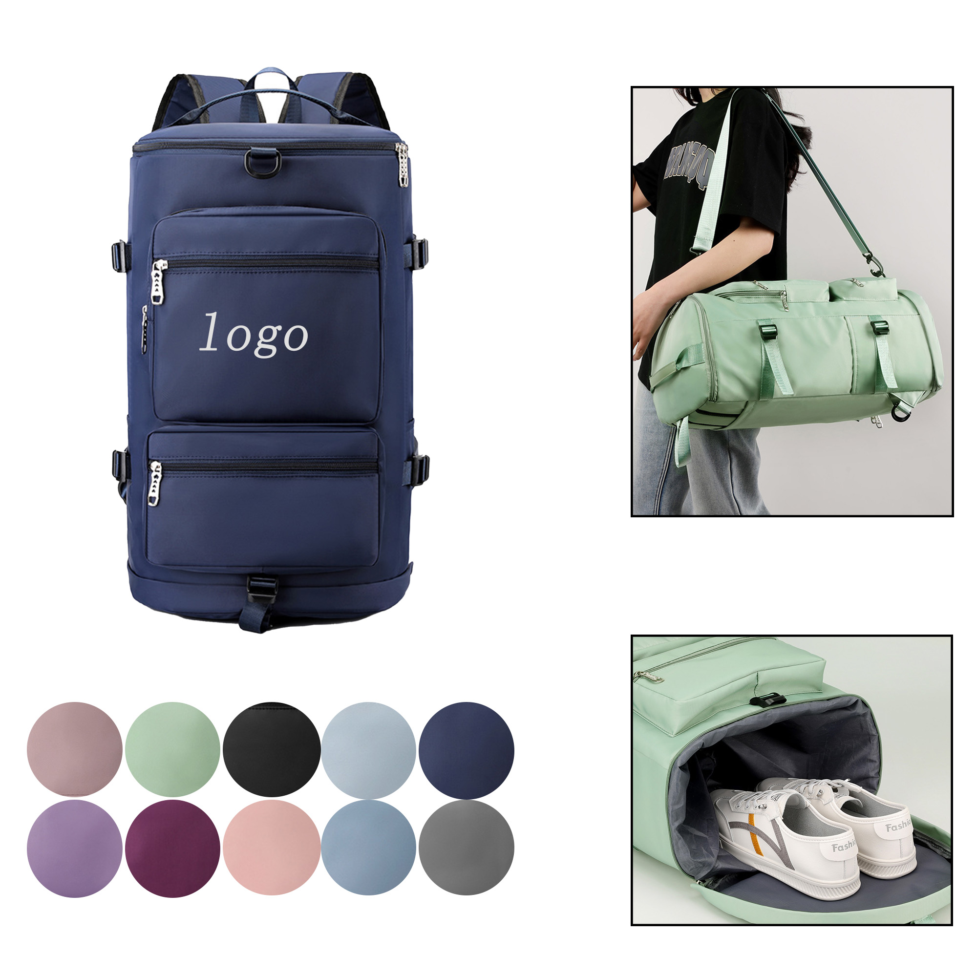Dry-Wet Separation Sports Backpack 3