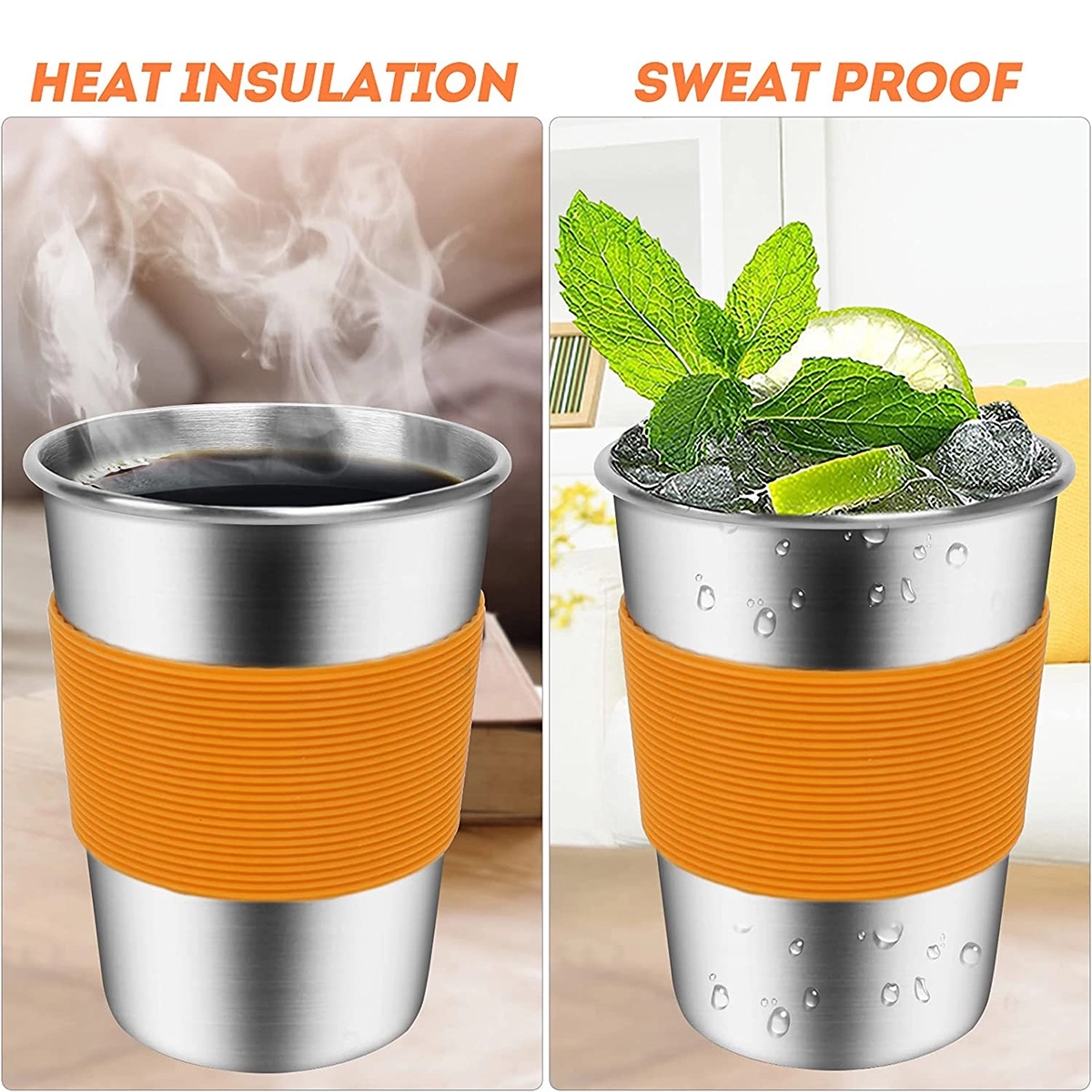 Unbreakable Stainless Steel Kids Cups Tumblers 2