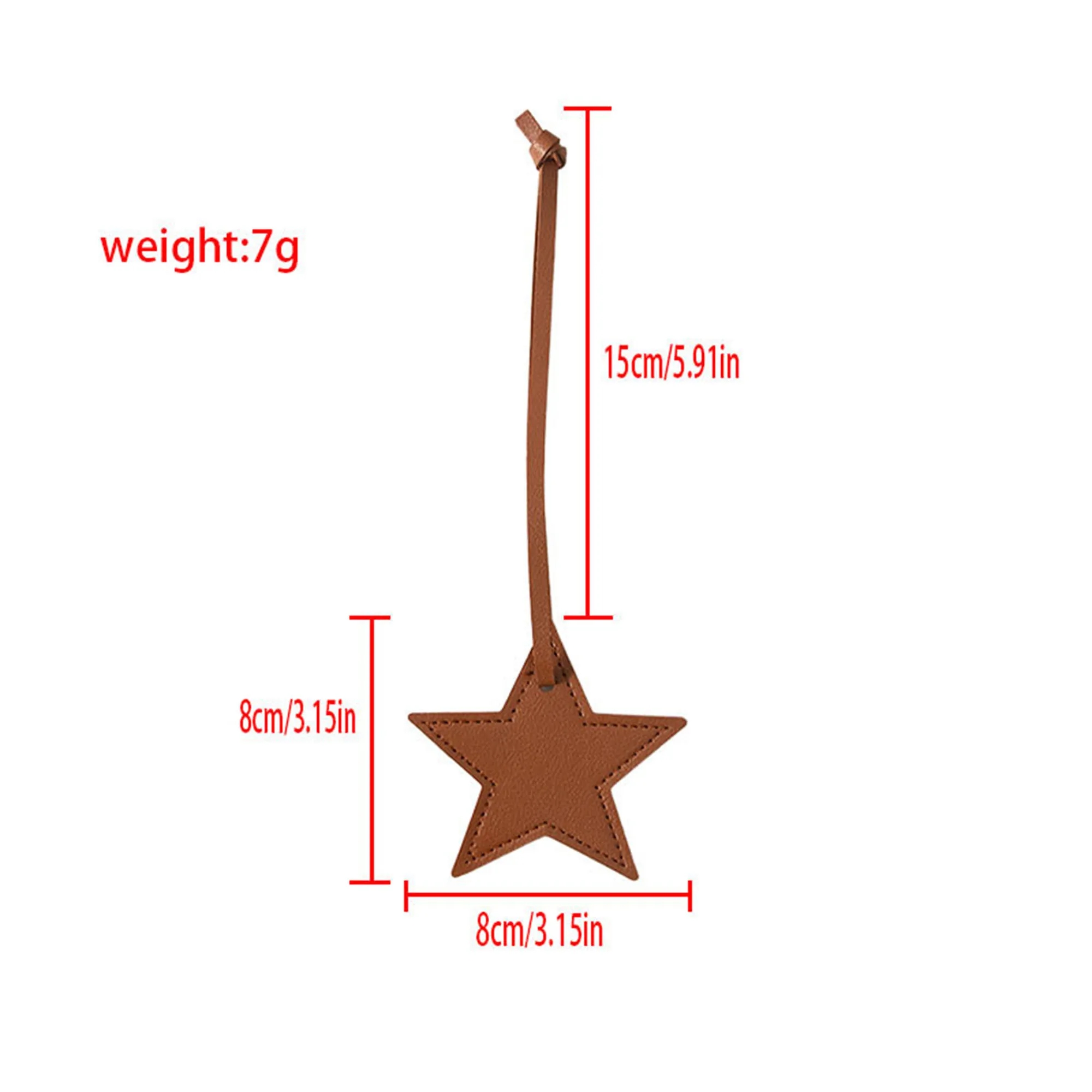 Elegant Sparkling Star Pendant Charm 2