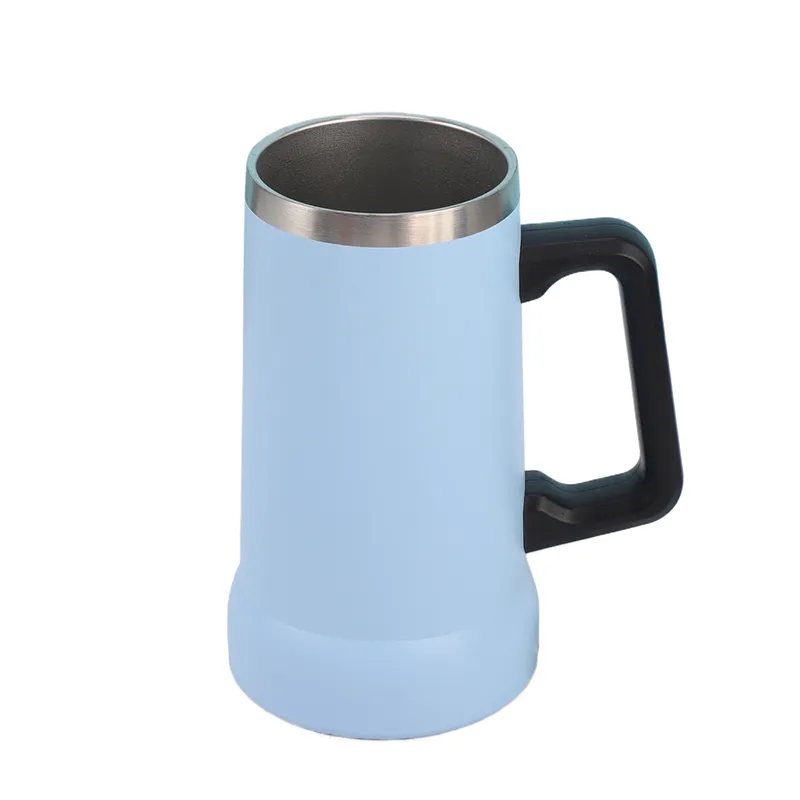 24Oz Beer Mug Tumbler With Handle 3