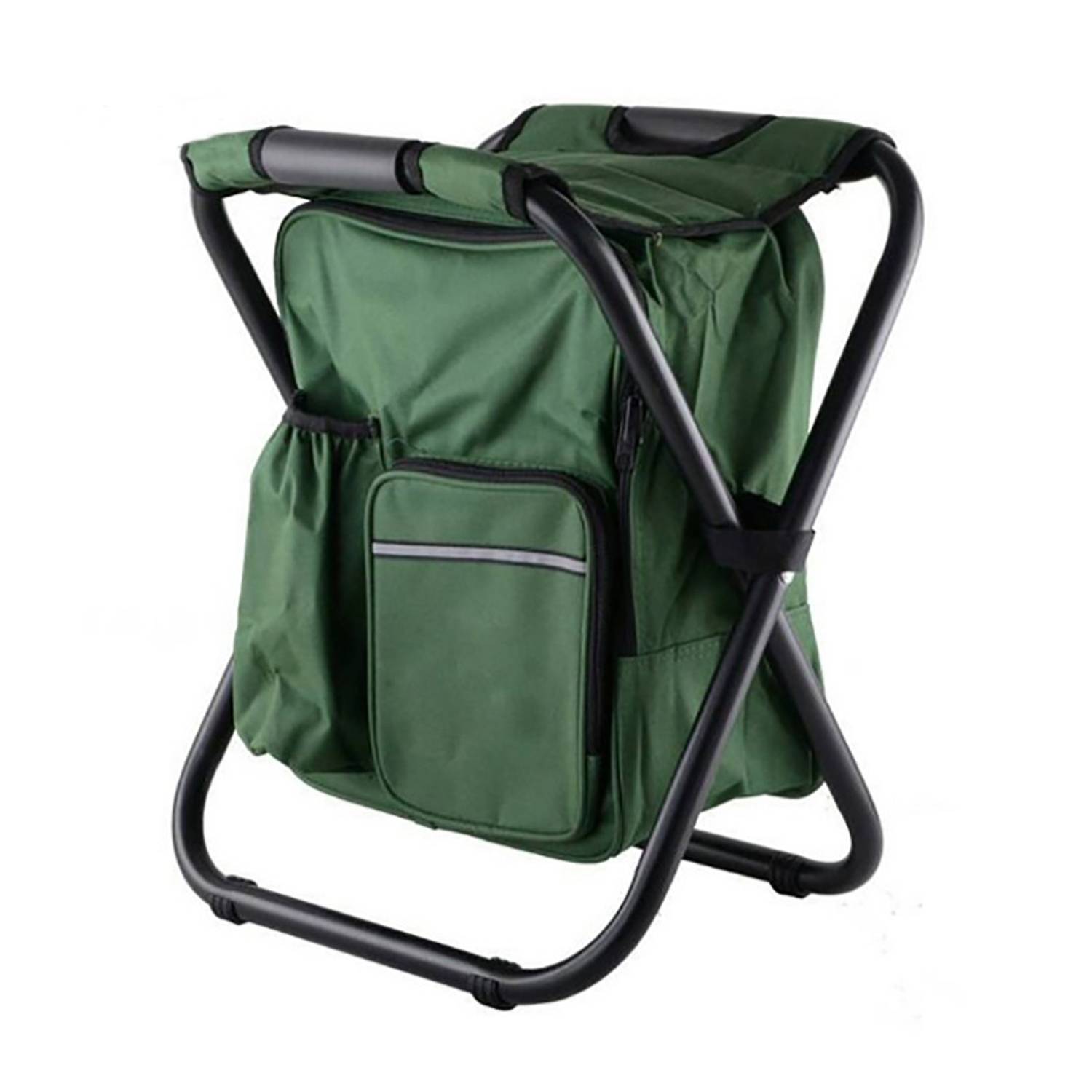 Foldable Waterproof Oxford Cooler Backpack Camping Chair 6