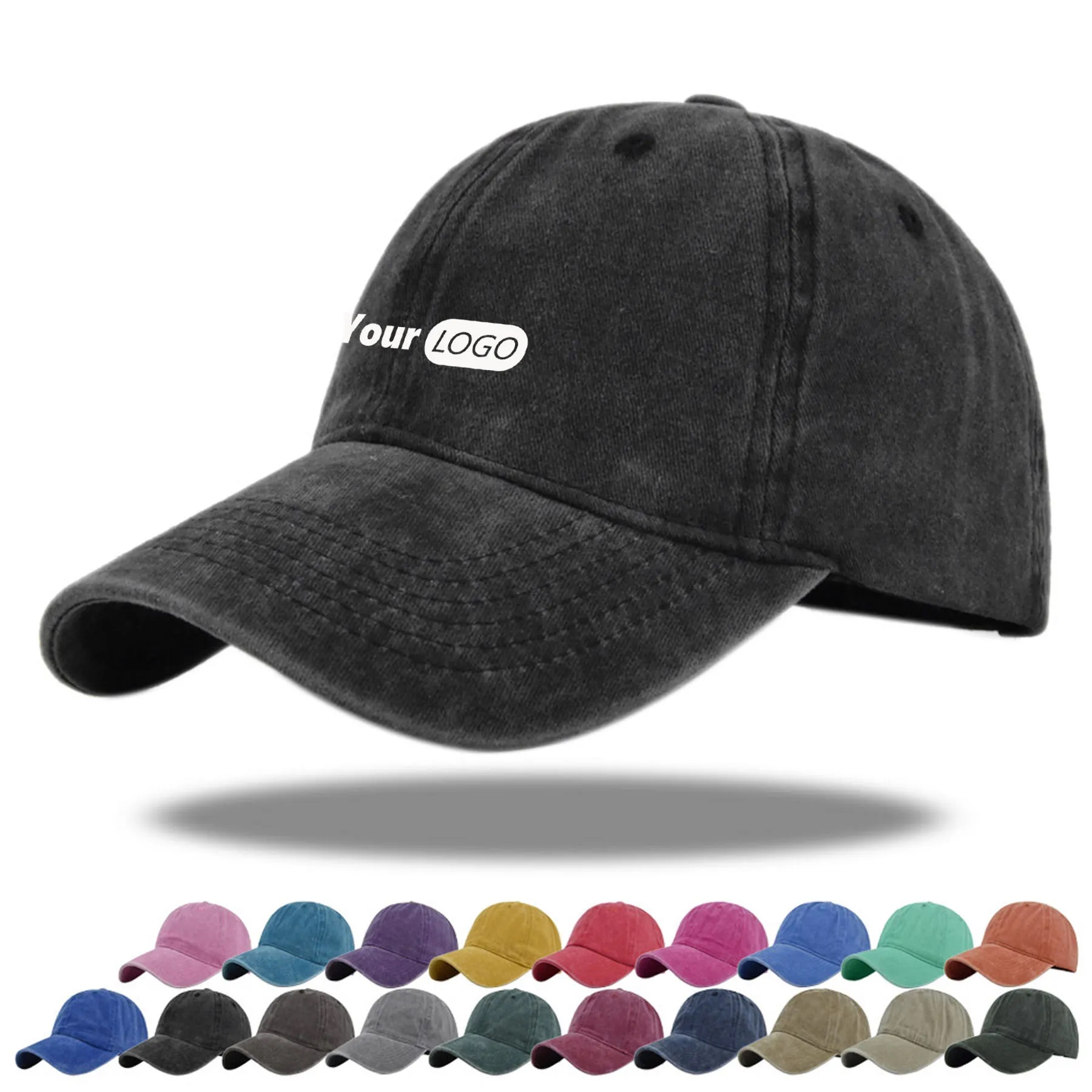 Solid Color Baseball Cap 3