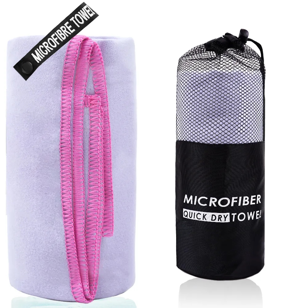 Portable Quick Drying Towel with Mesh Bag 17