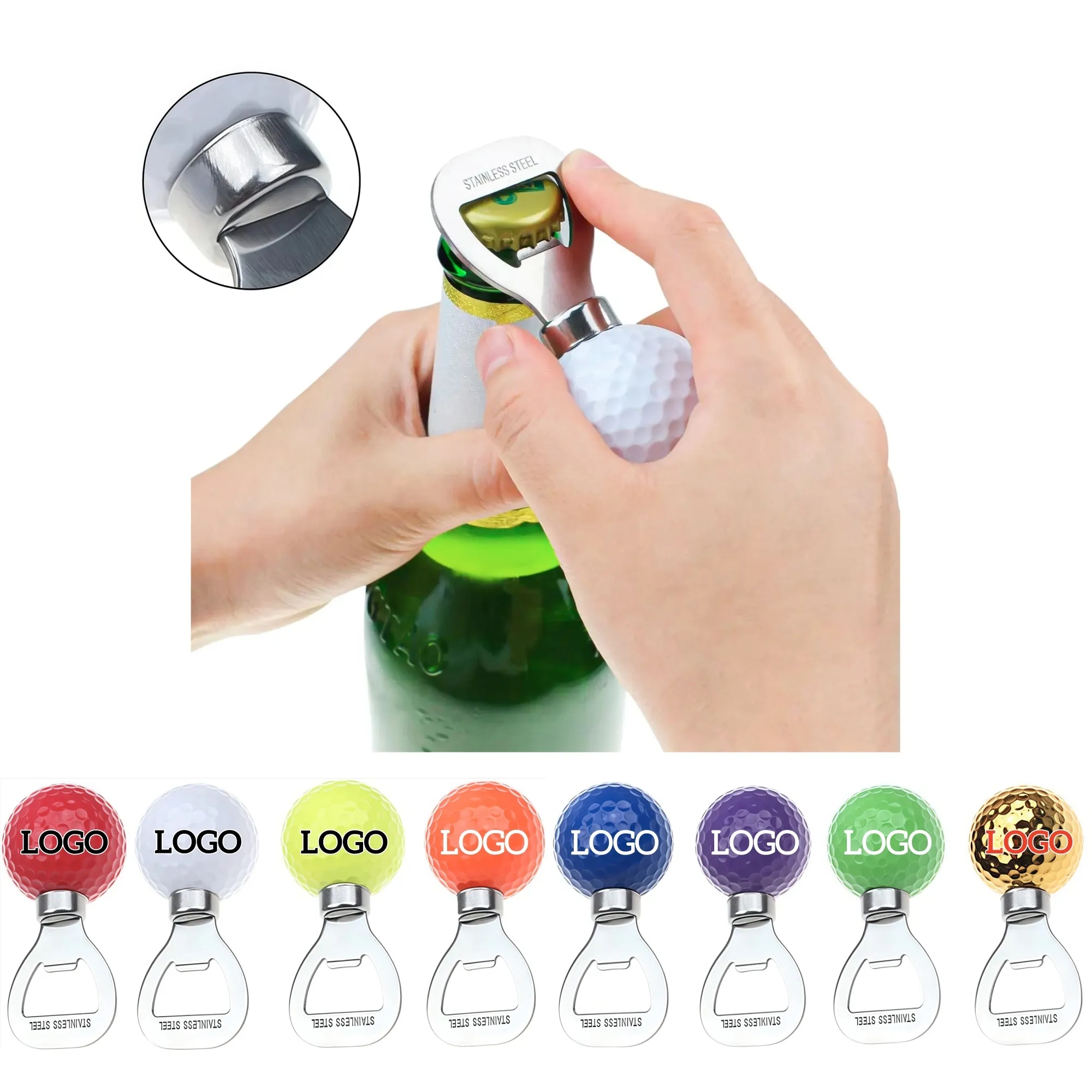 Golf Ball Beer Opener 5