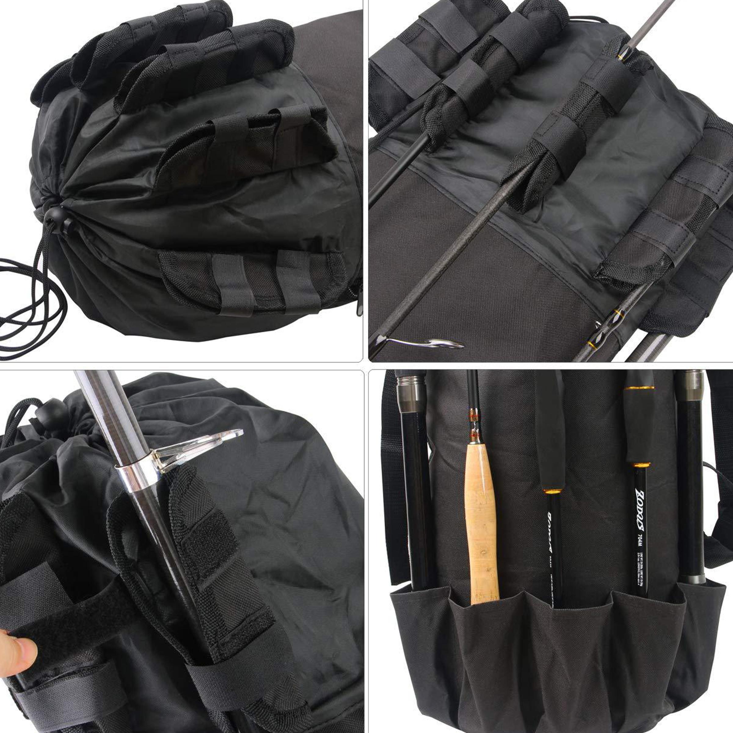 Oxford Large Capacity Multifunctional Fishing Bag 8