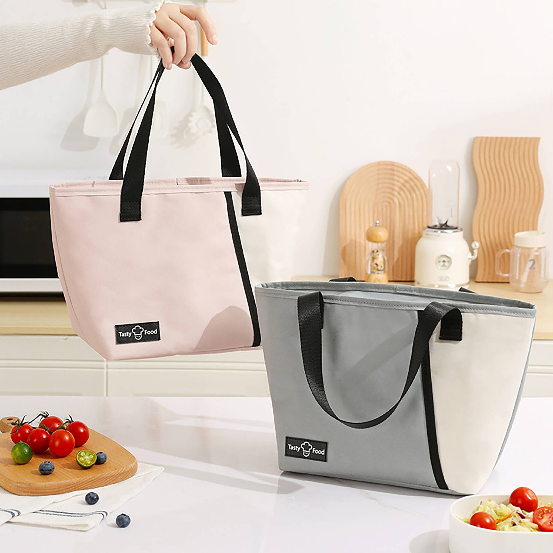 Reusable Cooler Tote Insulated Lunch Bag 3