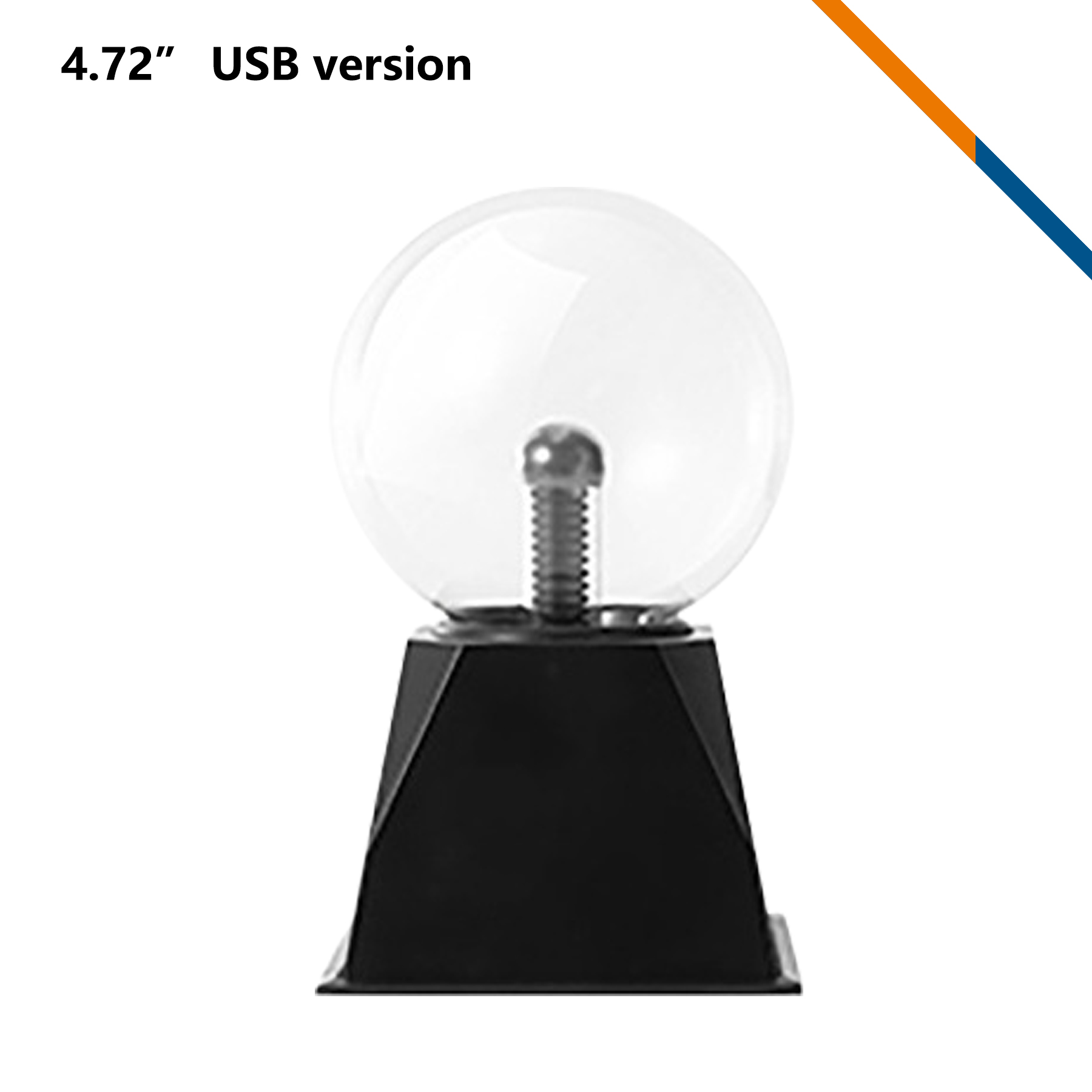 LumiFun Touch Sensitive Plasma Ball Night Light 7