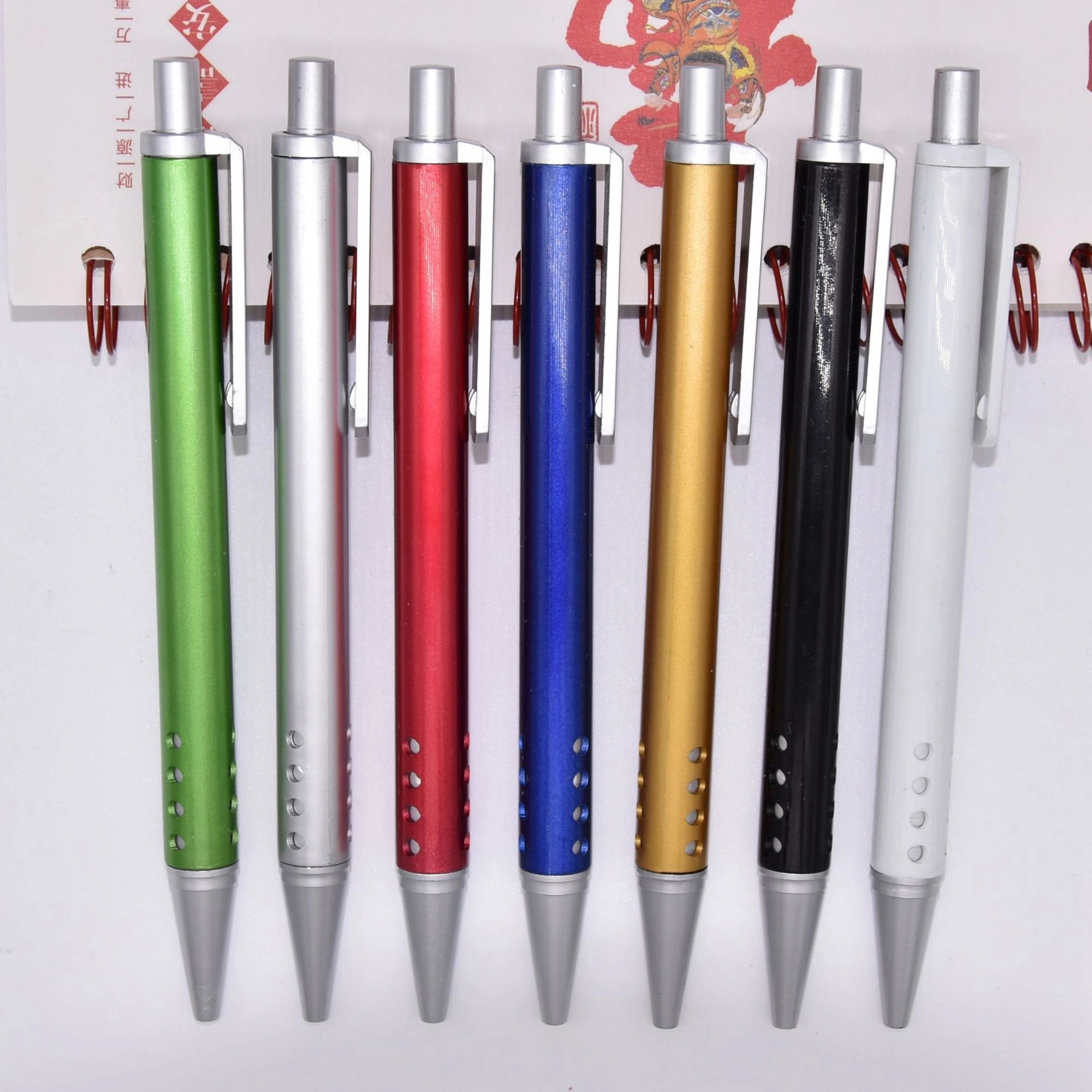 Plastic Ballpoint Pen with Hole 7