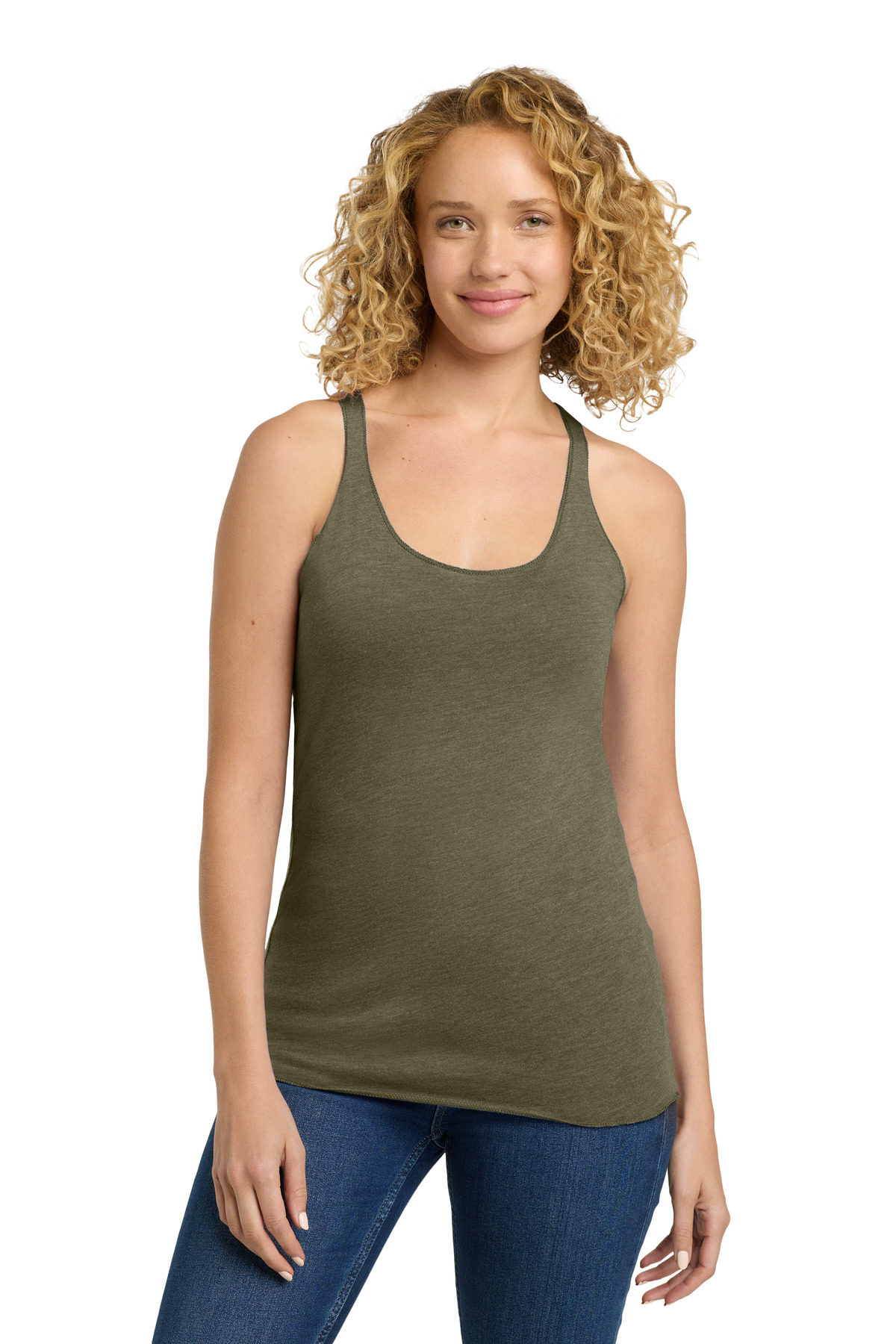 Next Level Apparel Women's Tri-Blend Racerback Tank. NL6733 135