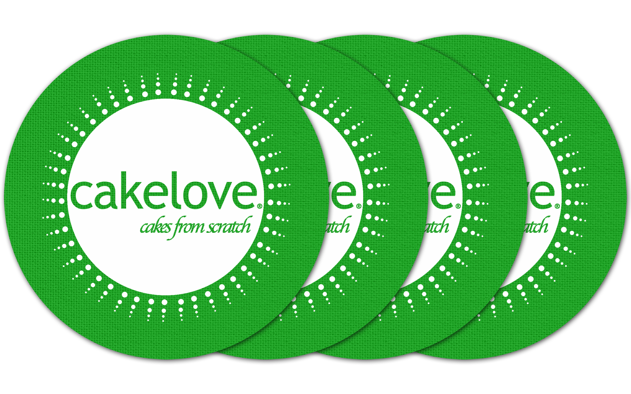 Circle Vinyl Coaster (Set of 4) 1
