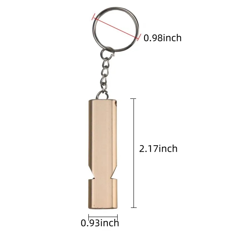 Safety Survival Whistle With Keyring 3