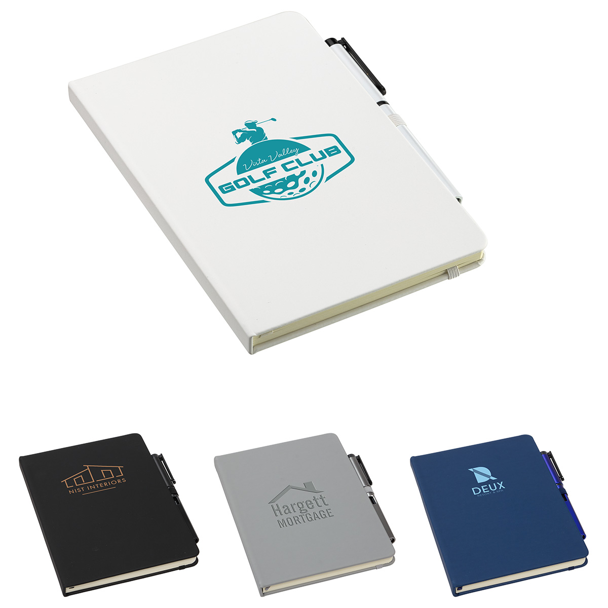 Quorum Soft Touch Journal with Matching Color Gel Pen 22