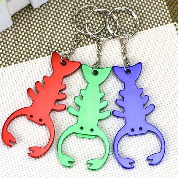 Lobster Shape Bottle Opener Key Chain 3