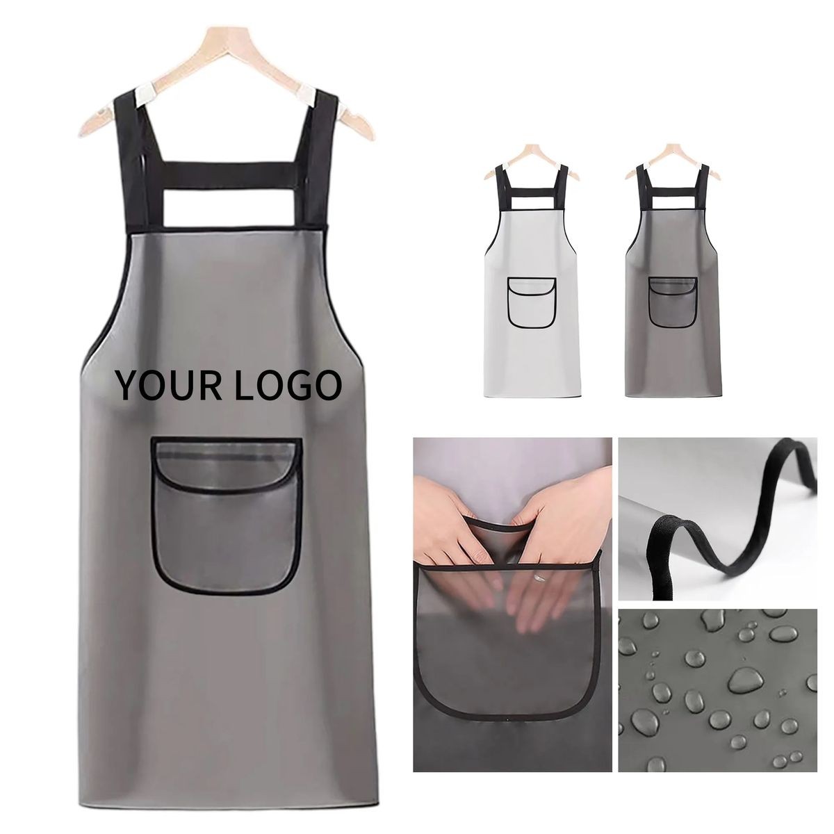 Waterproof TPU Apron for Cooking and Crafting 1