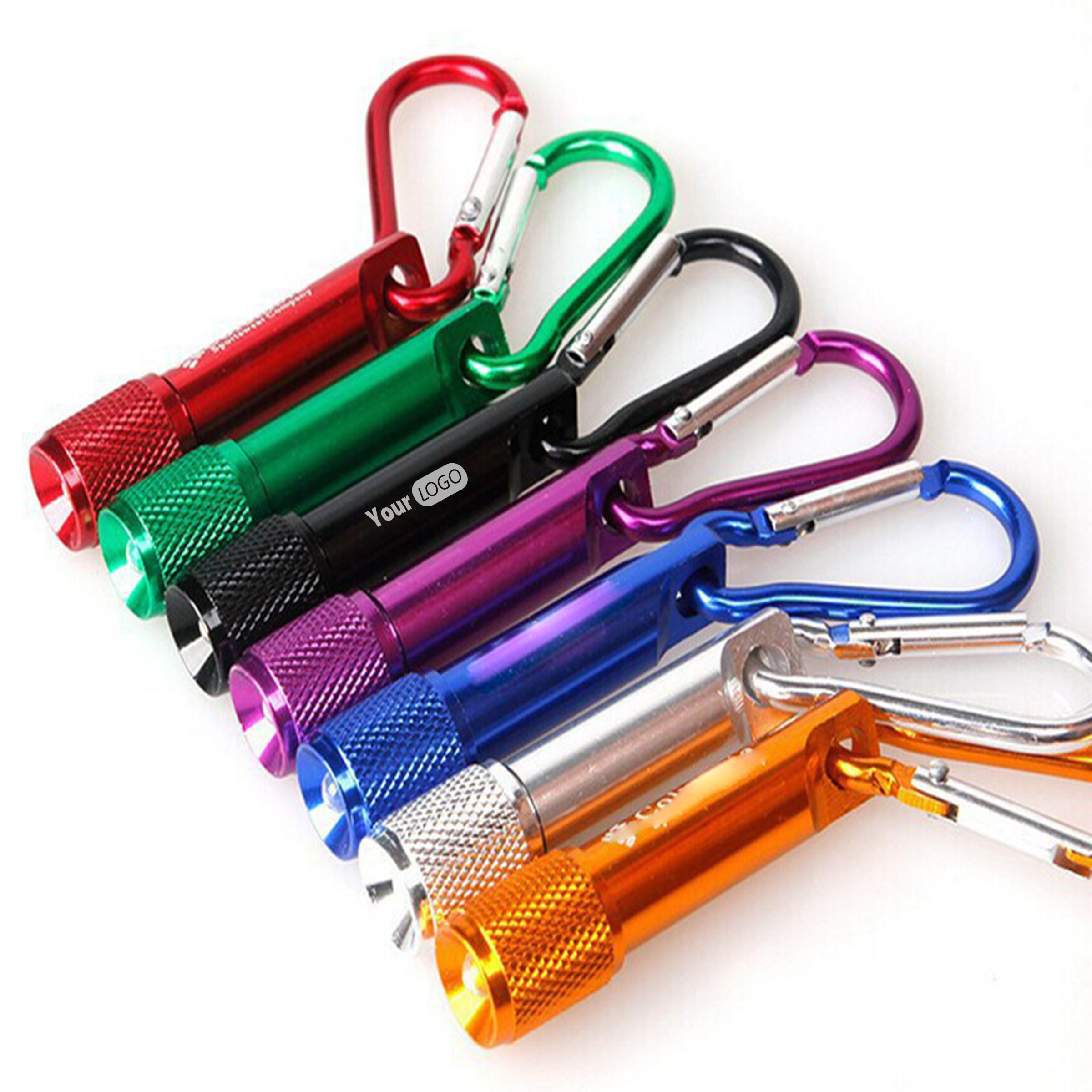Aluminum Alloy Durable Carabiner Led Keychain For Outdoor Adventures 1