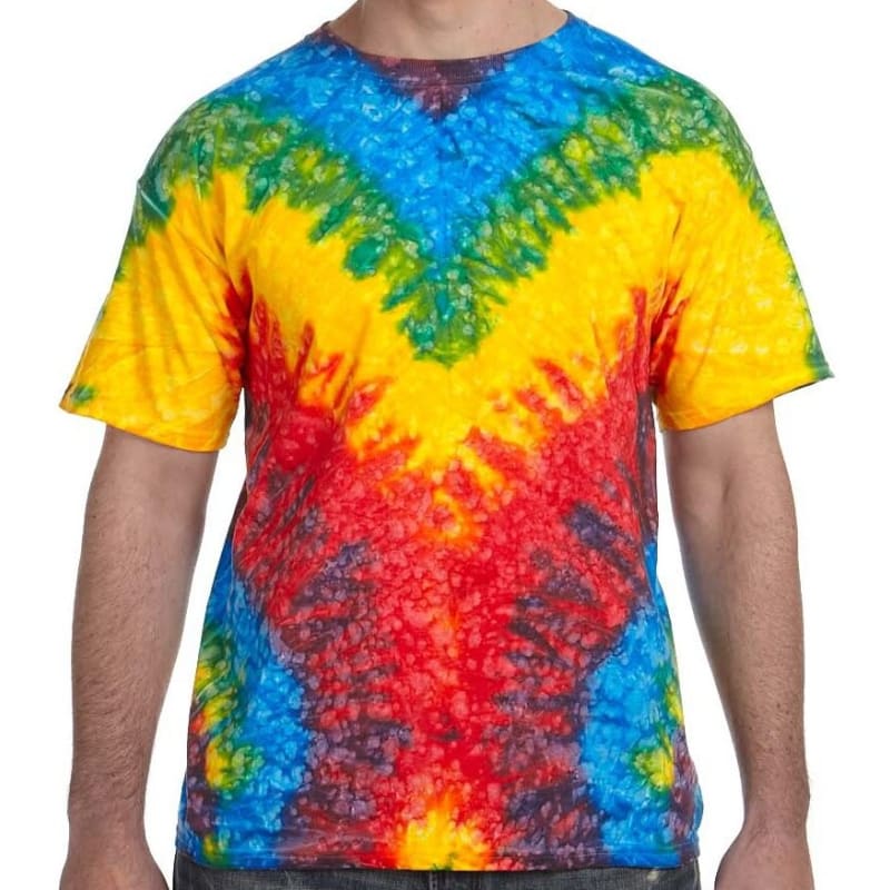 Tie-Dye 5.4 Oz., 100% Cotton Tie-Dyed T-Shirt 48