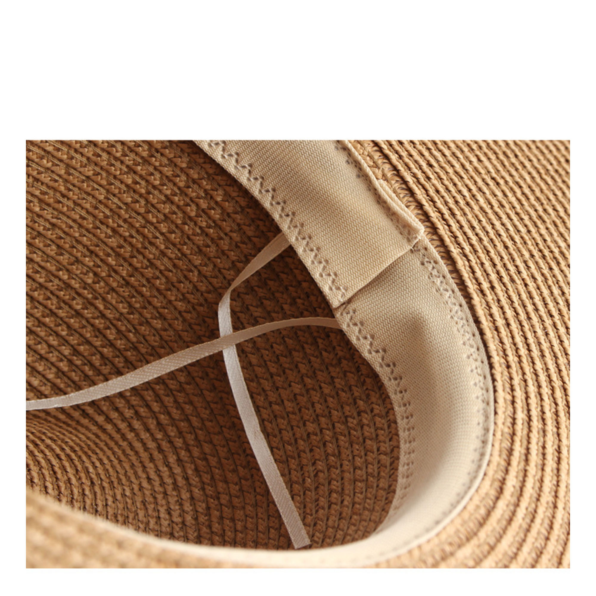 Women's Wide Brim Straw Sun Hat 4