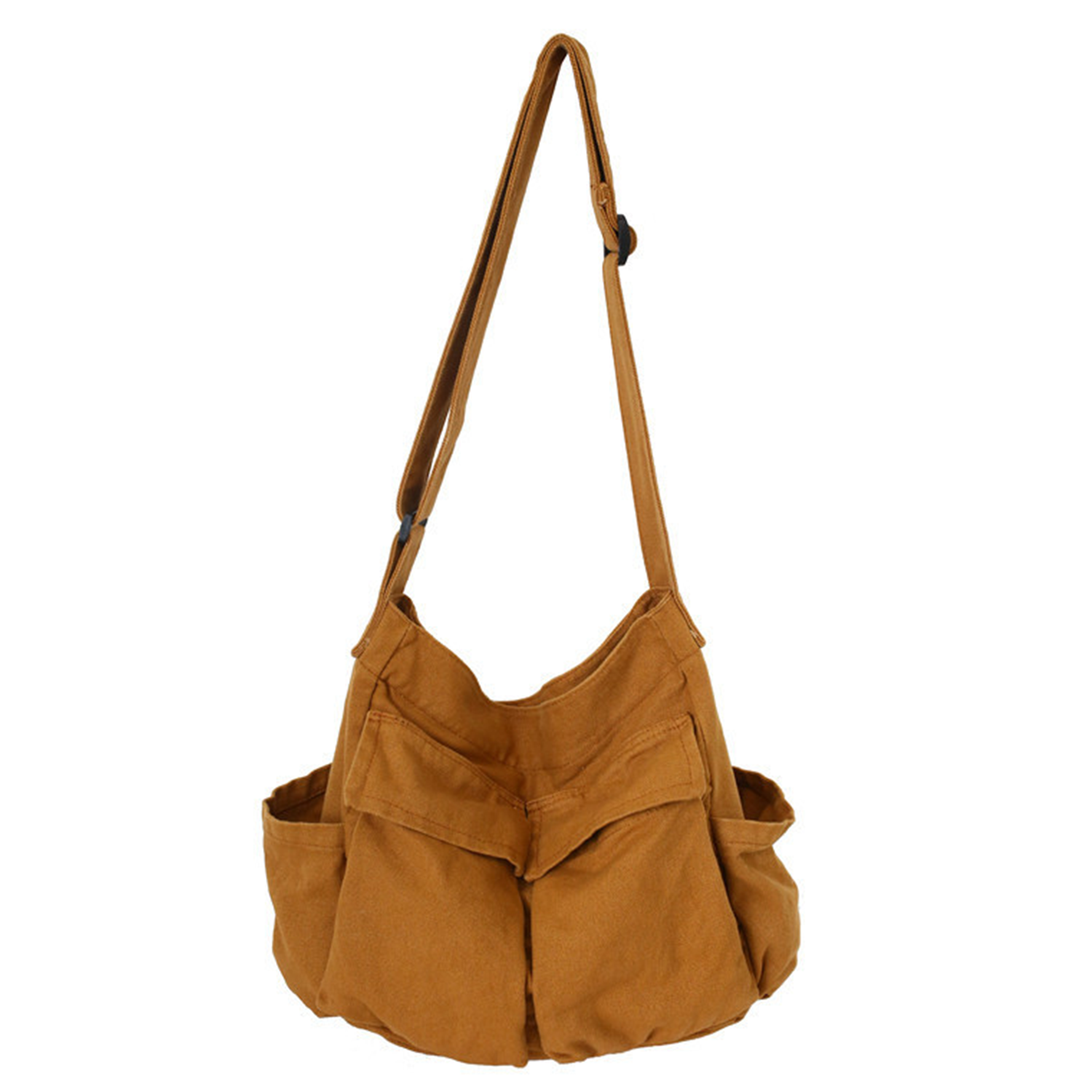Large Capacity Casual Water Resistant Canvas Crossbody Bag 9