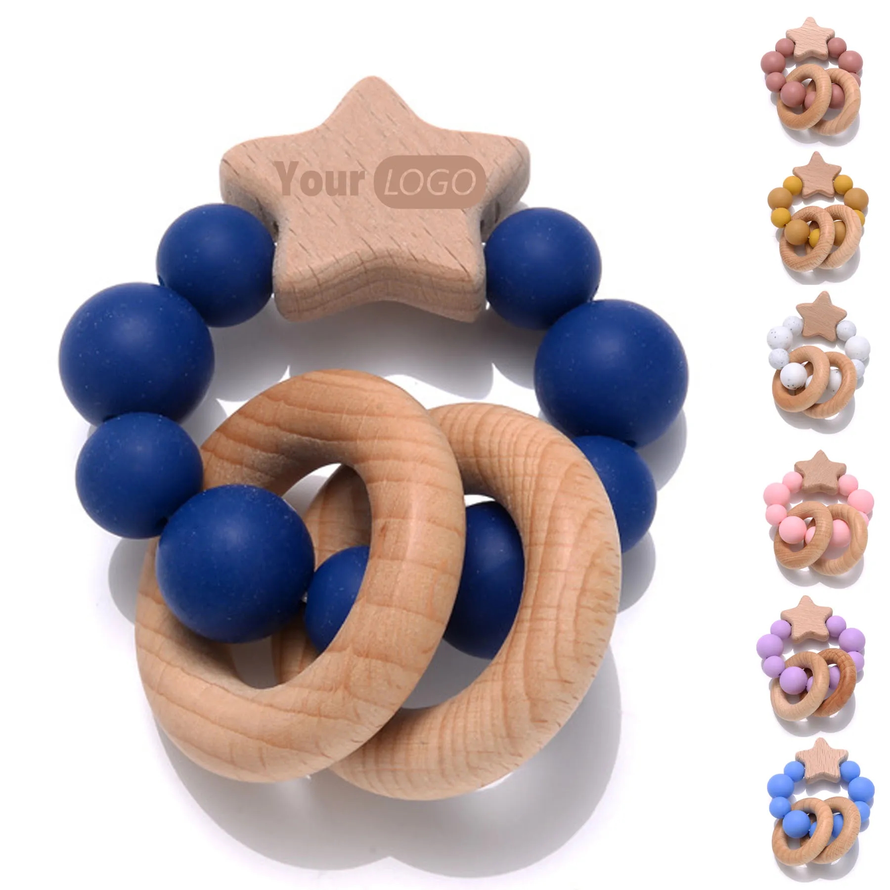 Beech Wood Teething Toy 9