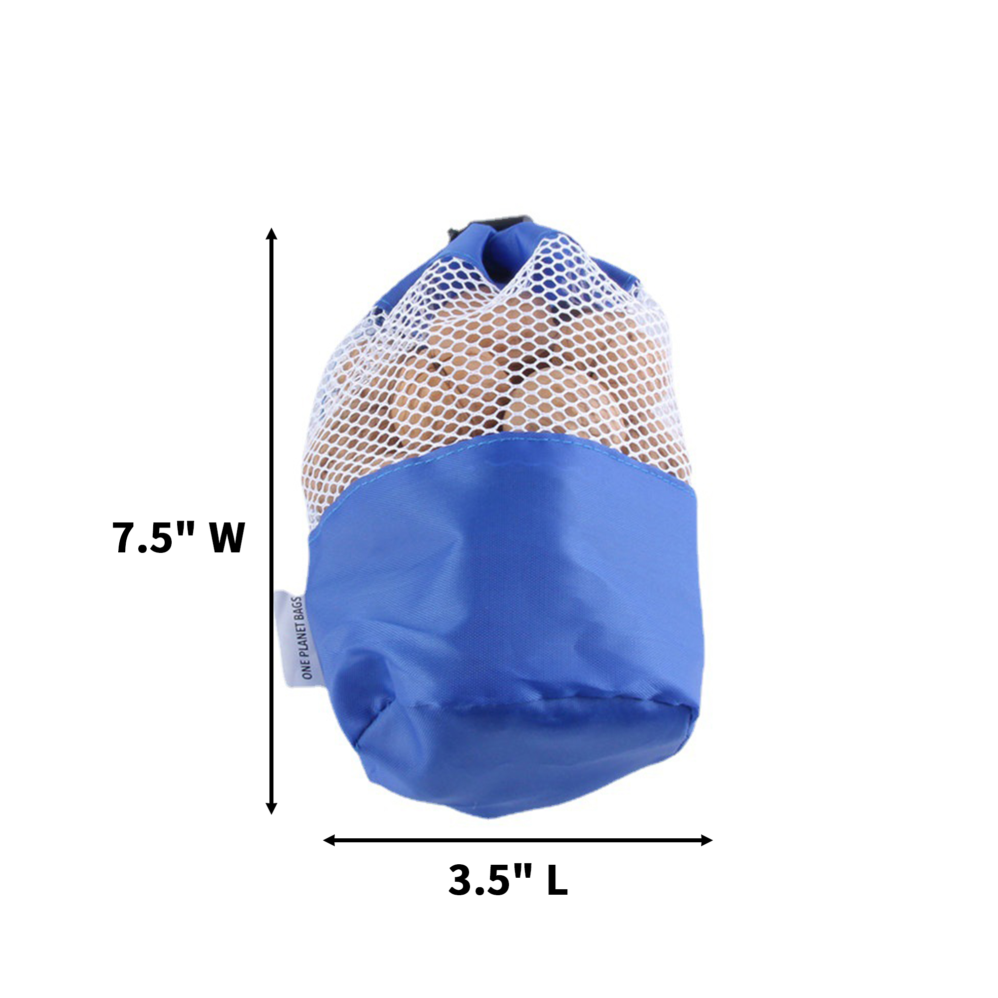 Polyester Mesh Drawstring Gear Pouch 4