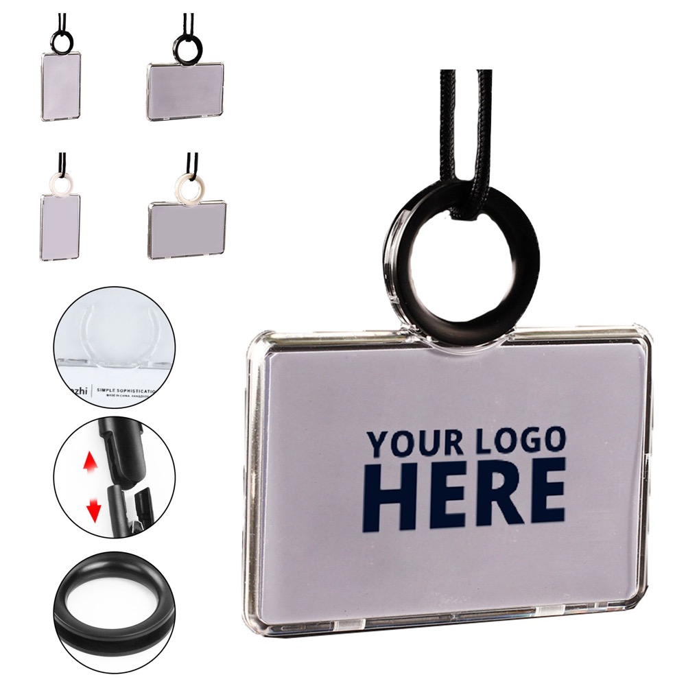 Detachable Buckle Card Holder Lanyard Set 1