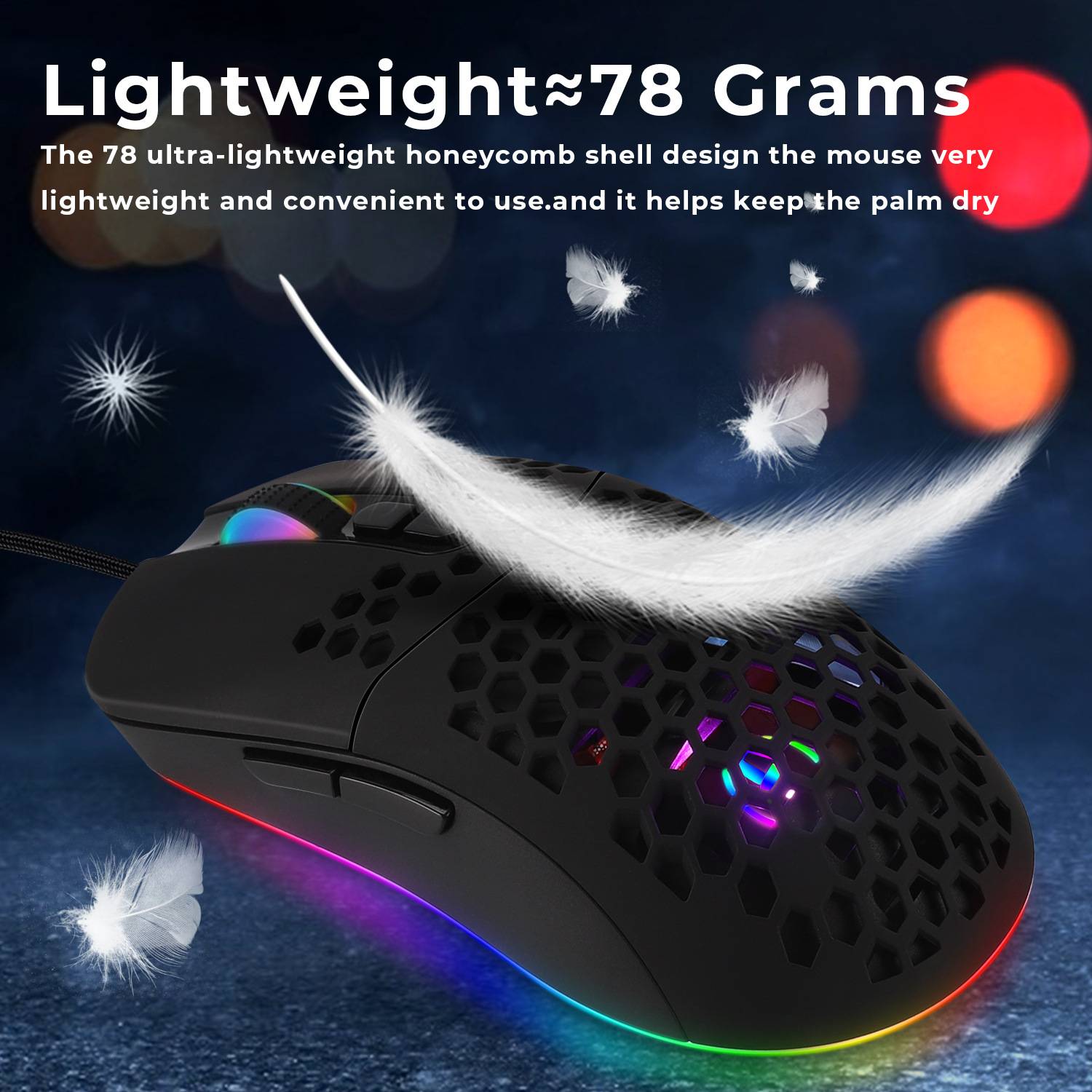 Lightweight Gaming Mouse 3
