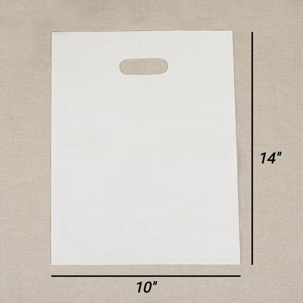 Reusable Plastic DieCut Handle Shopping Bag 2