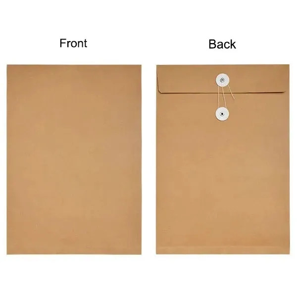 Black Kraft Paper Envelopes 4
