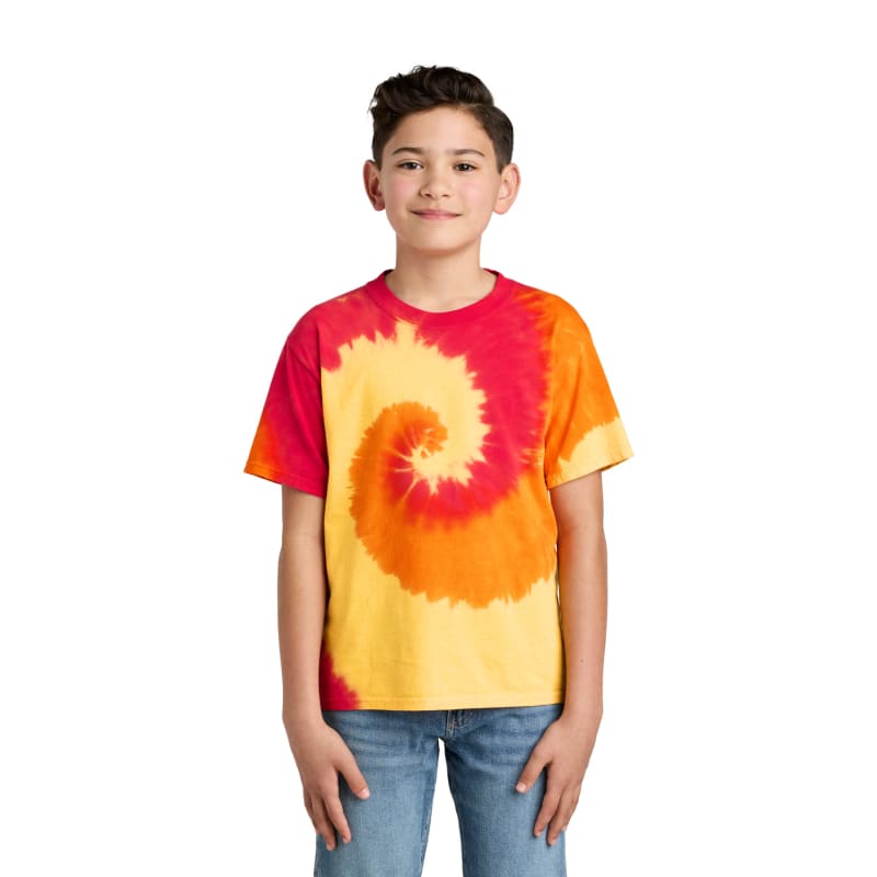 Port & Company - Youth Tie-Dye Tee. 84