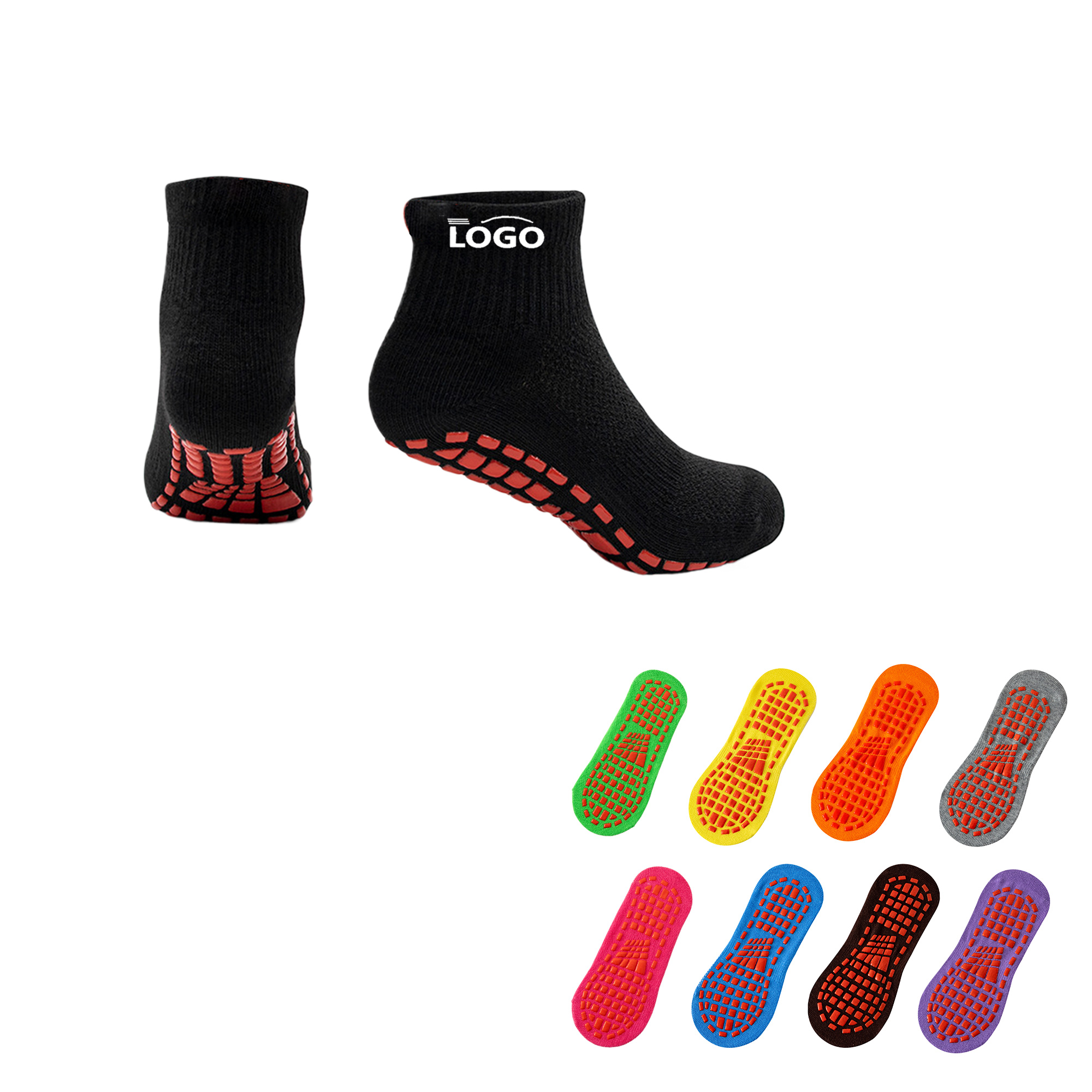 Anti-Slip Yoga Trampoline Socks 8