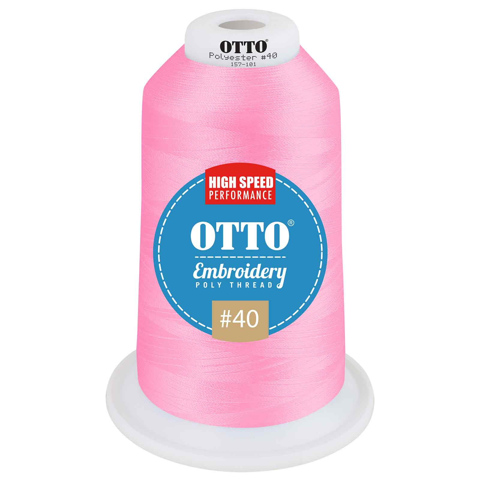 OTTO Embroidery Poly Thread #40 5,500 yd. King Cone 52