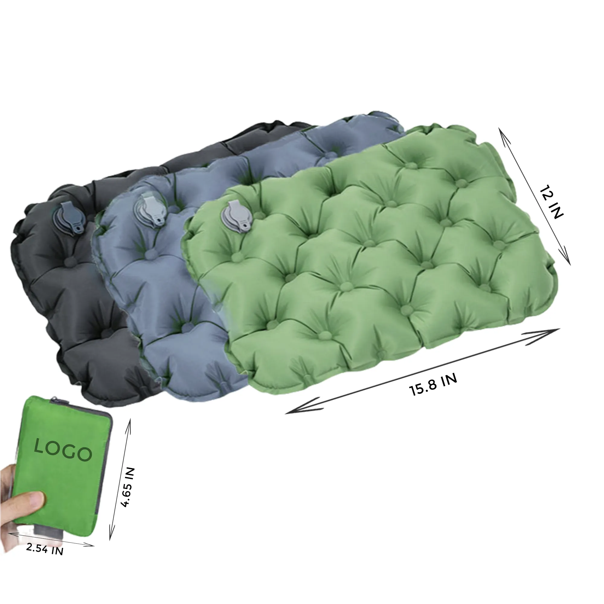 MOQ 10 PCS Foldable Inflatable Cushion 3